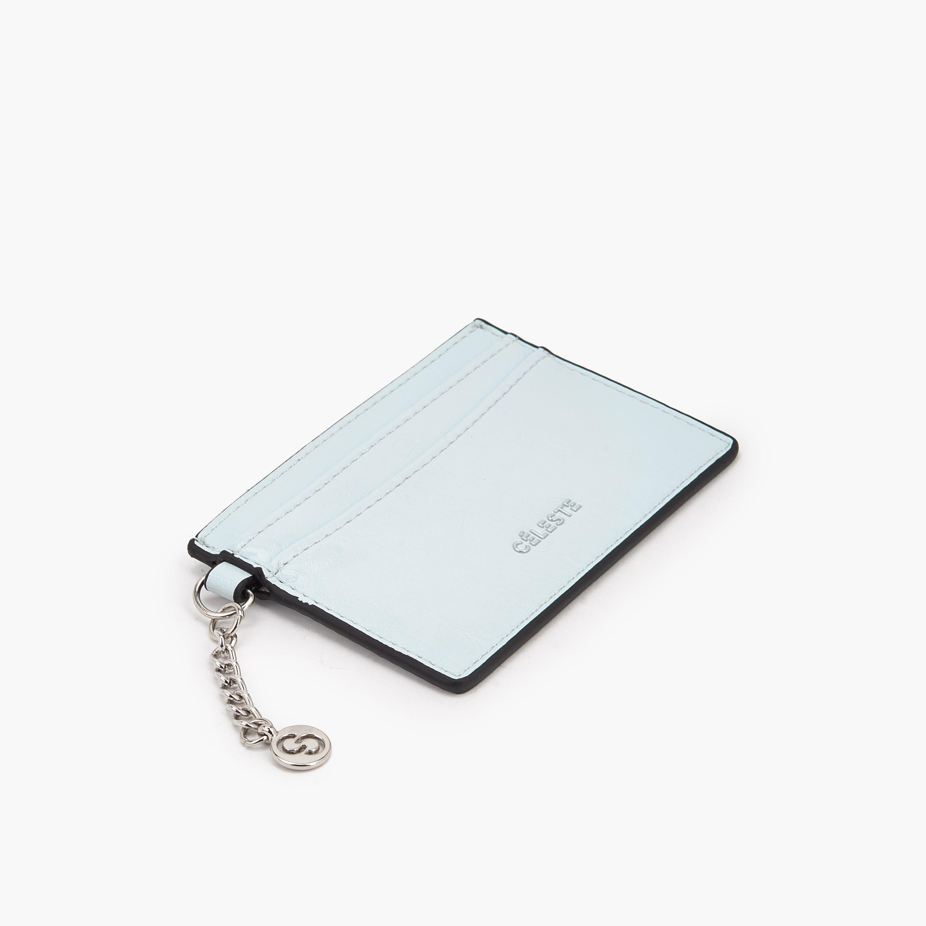 Celeste Solid Card Holder with Charm-women-bagsandwallets-wallets-image-5