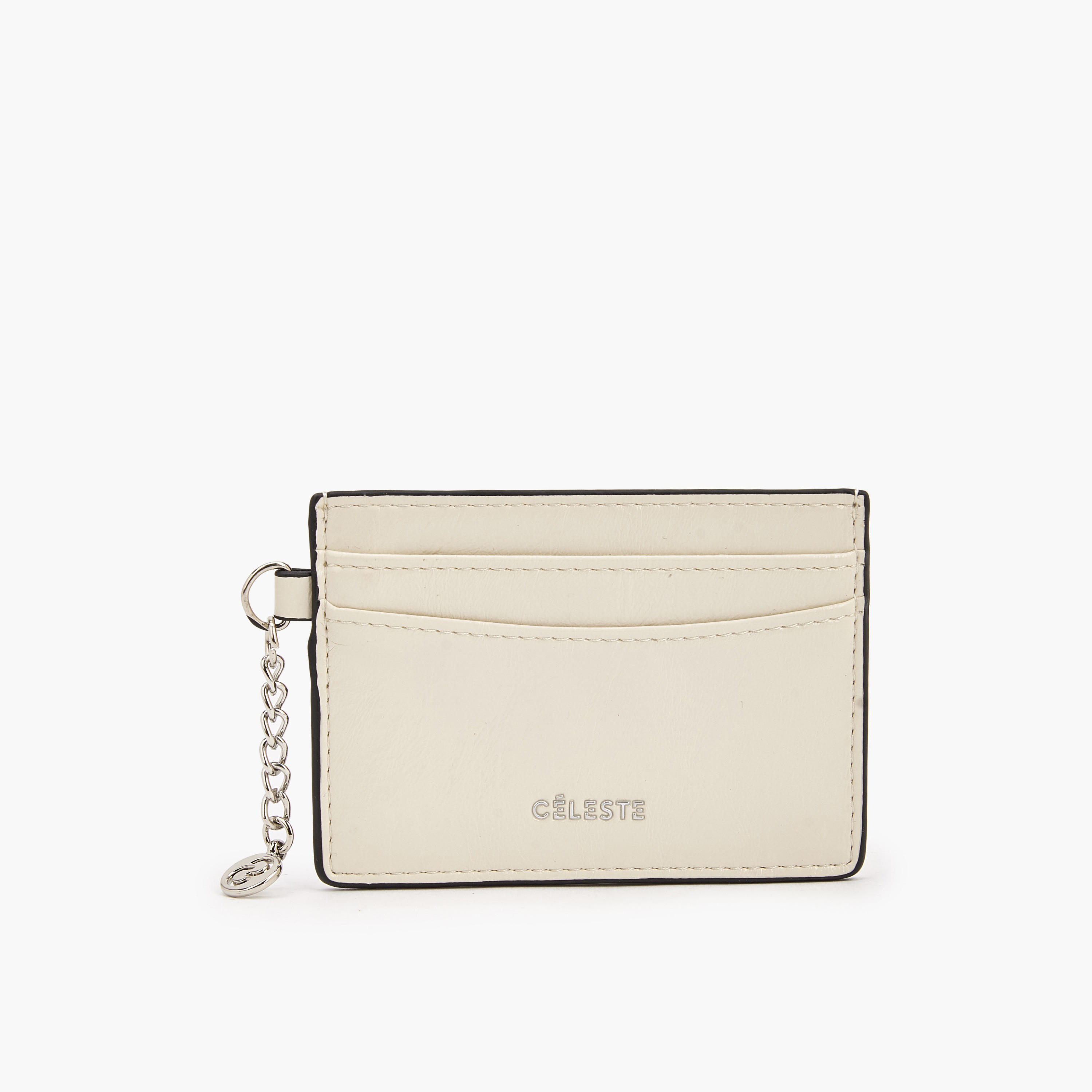 Celeste Solid Card Holder with Charm-women-bagsandwallets-wallets-image-1