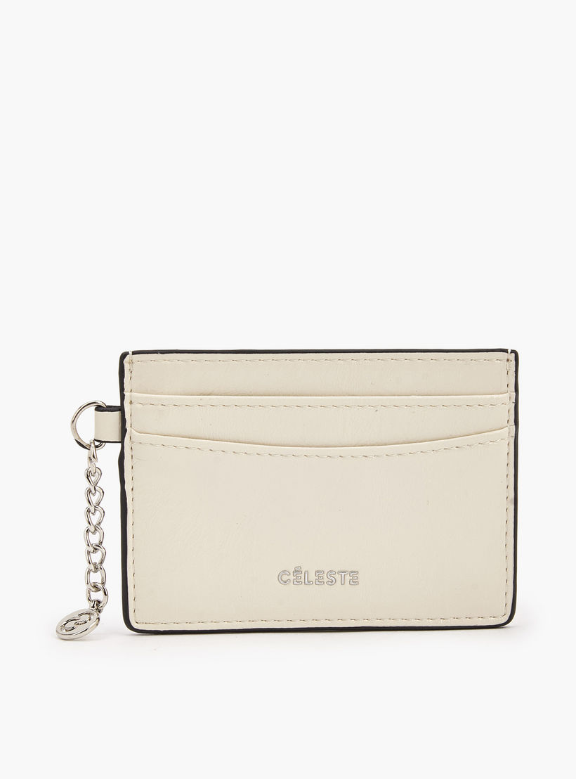 Celeste Solid Card Holder with Charm-women-bagsandwallets-wallets-image-1