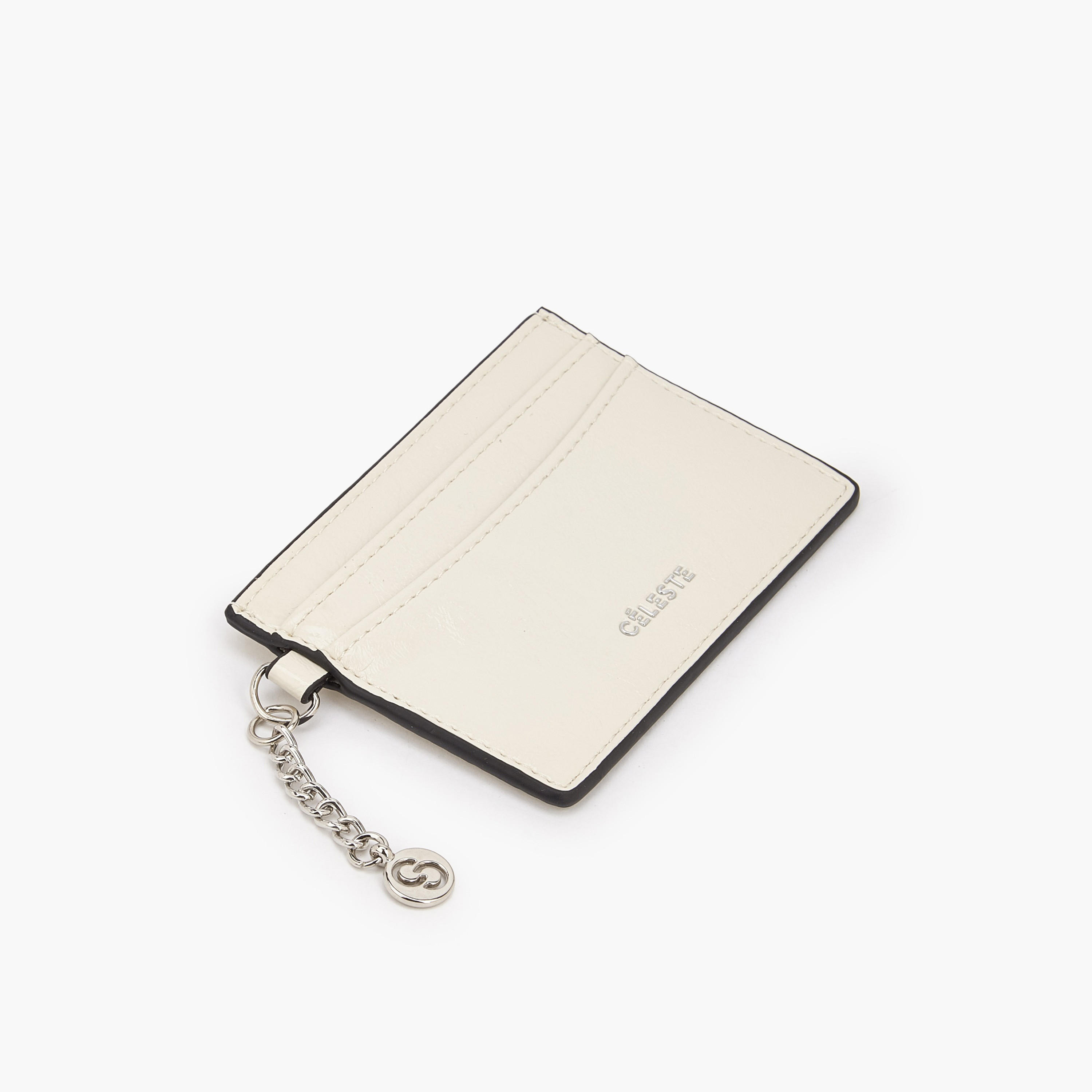 Celeste Solid Card Holder with Charm-women-bagsandwallets-wallets-image-6