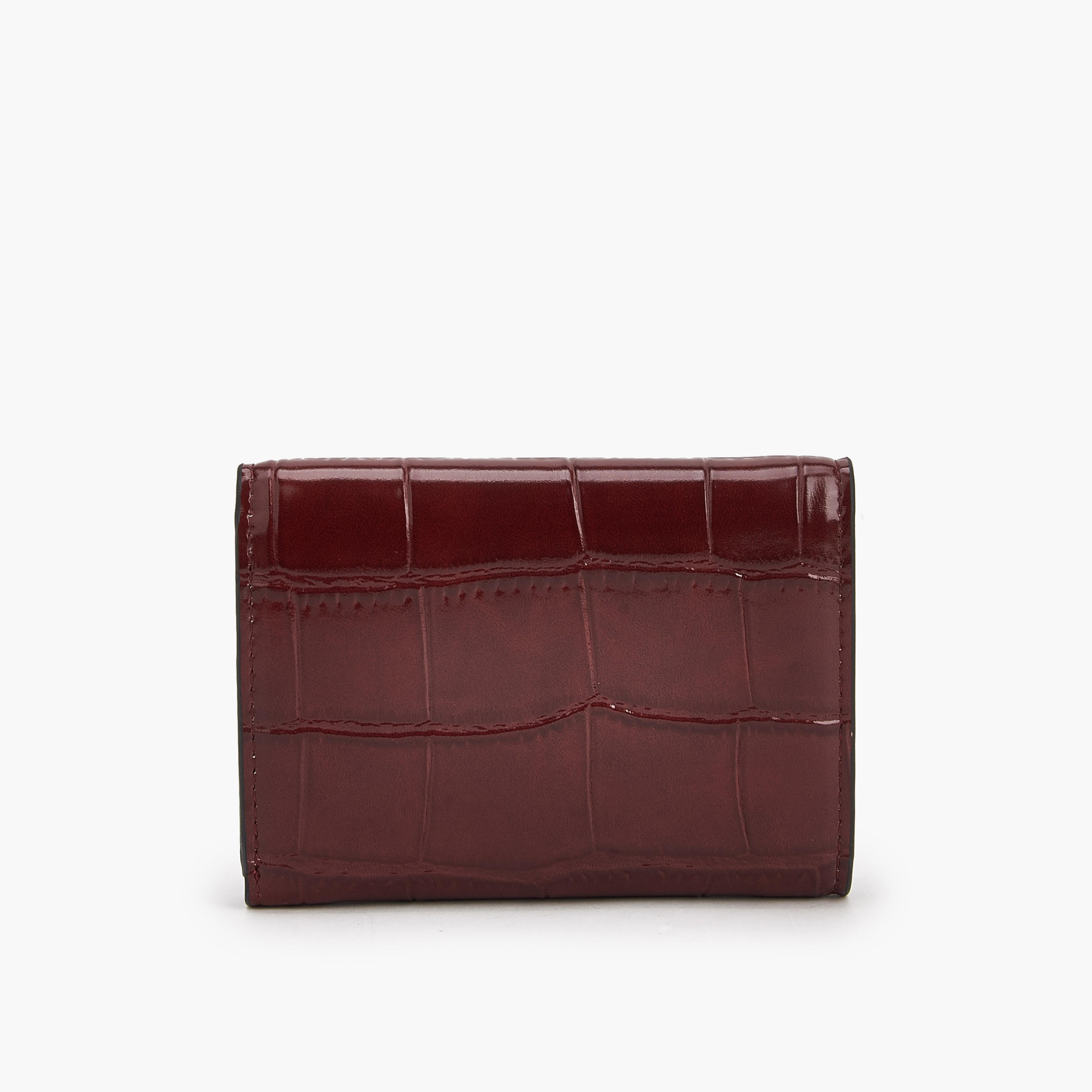 Celeste Textured Wallet with Button Closure-women-bagsandwallets-wallets-image-4