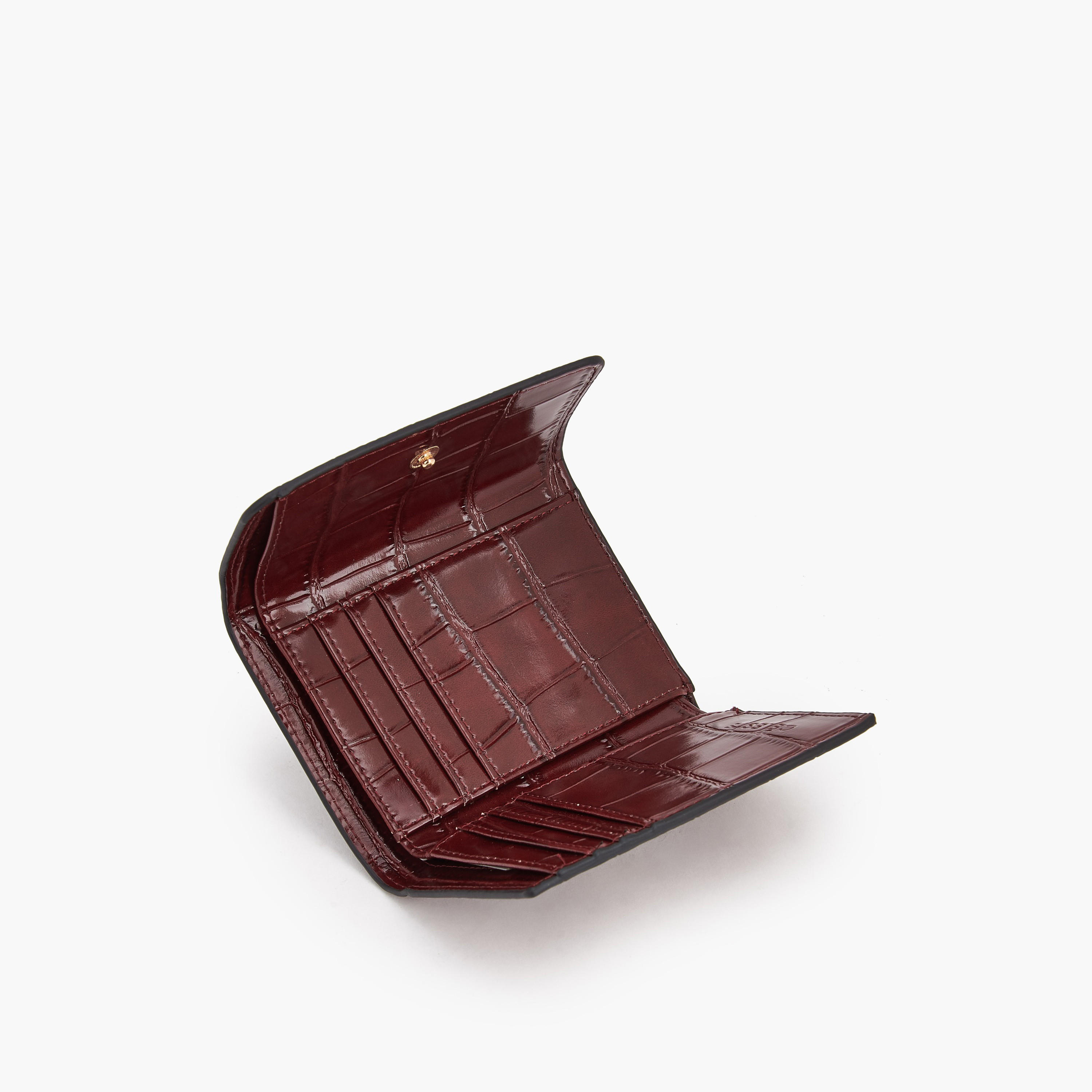 Celeste Textured Wallet with Button Closure-women-bagsandwallets-wallets-image-6