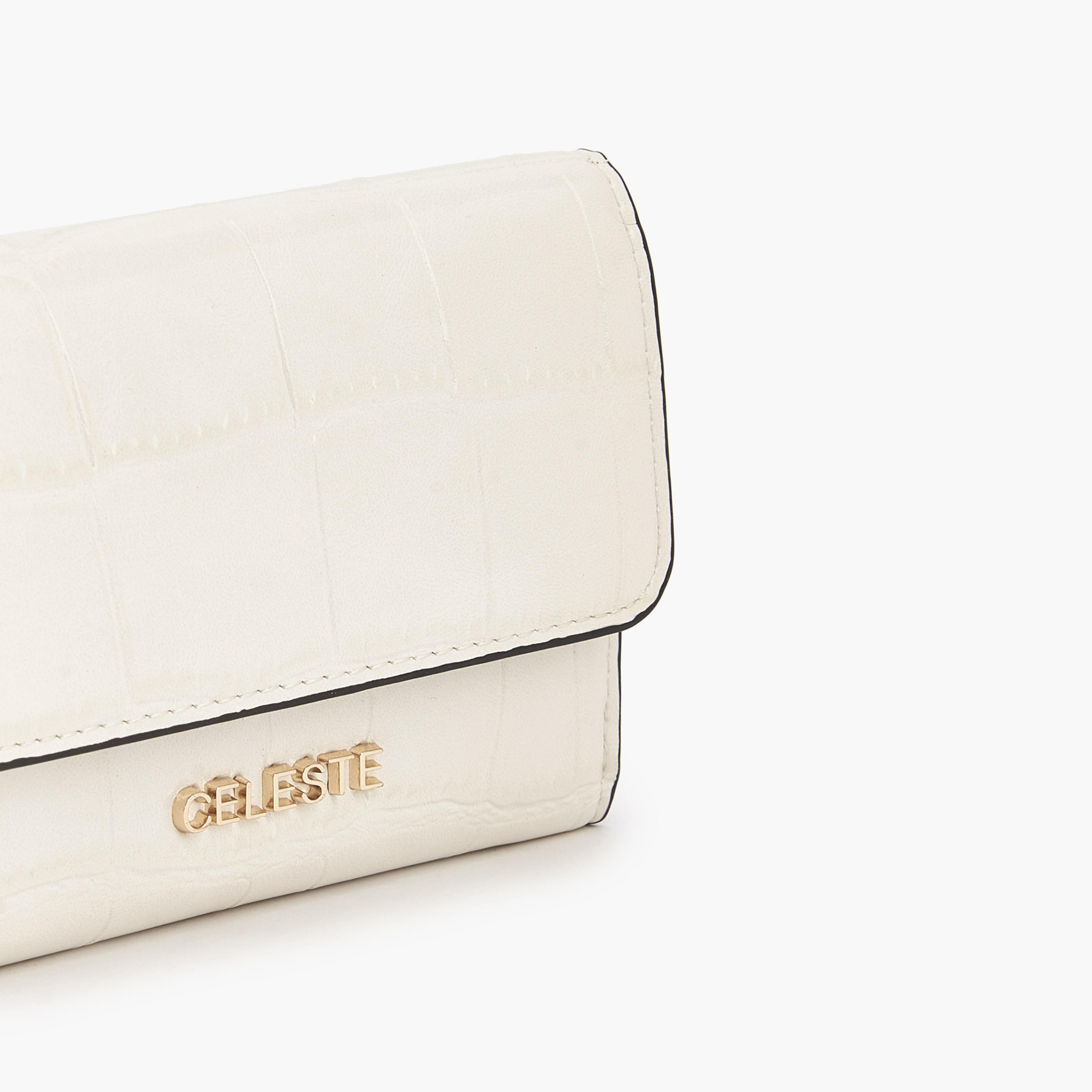 Celeste Textured Wallet with Button Closure-women-bagsandwallets-wallets-image-3