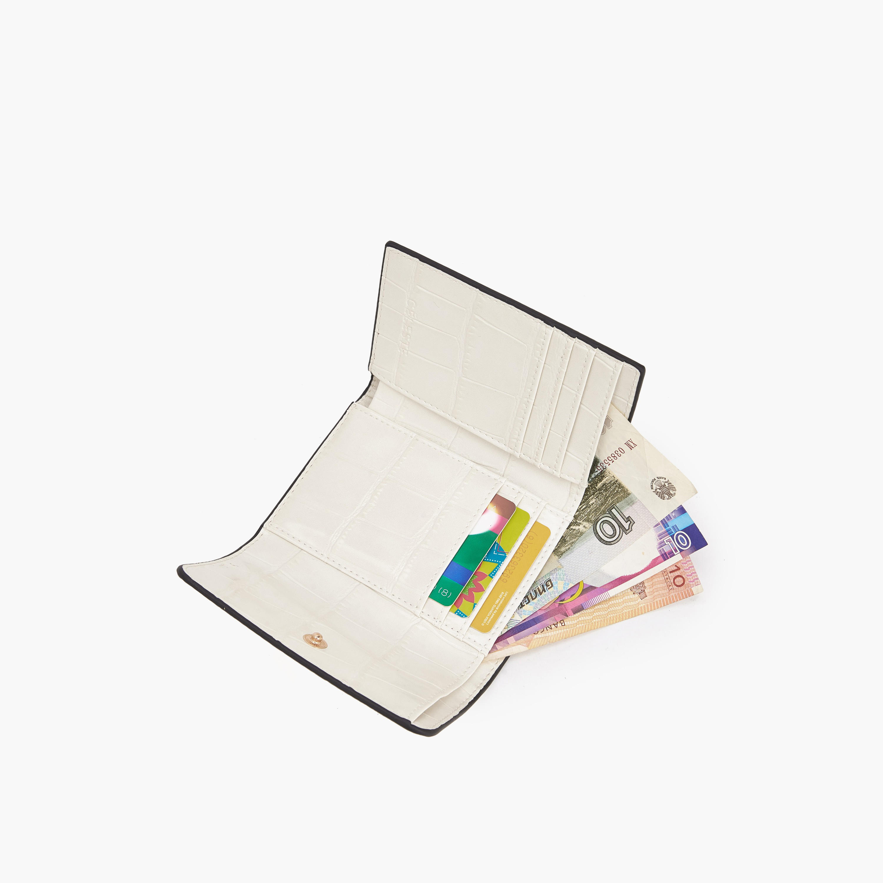 Celeste Textured Wallet with Button Closure-women-bagsandwallets-wallets-image-7