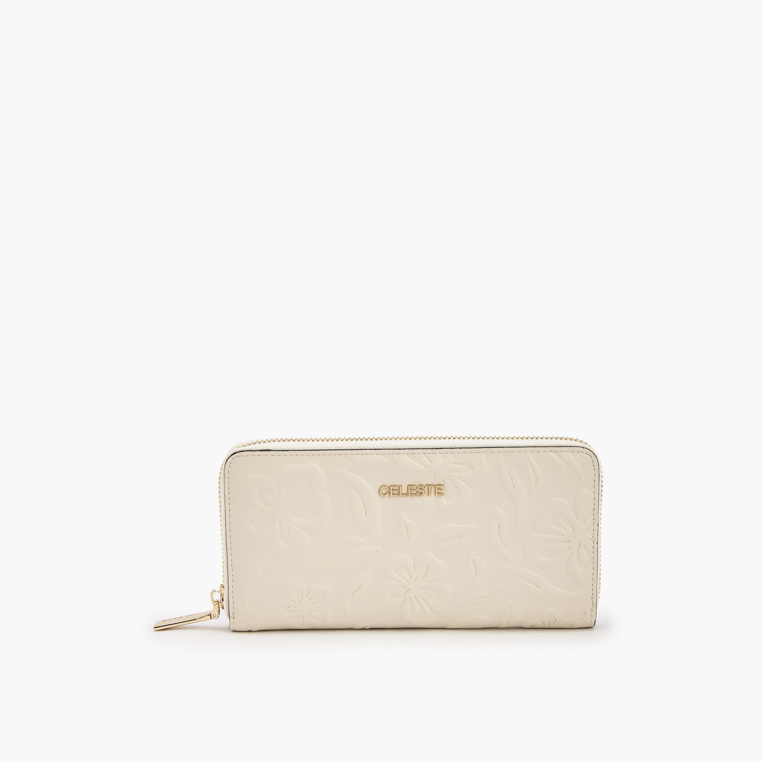 Celeste Floral Embossed Zip Around Wallet-women-bagsandwallets-wallets-image-1