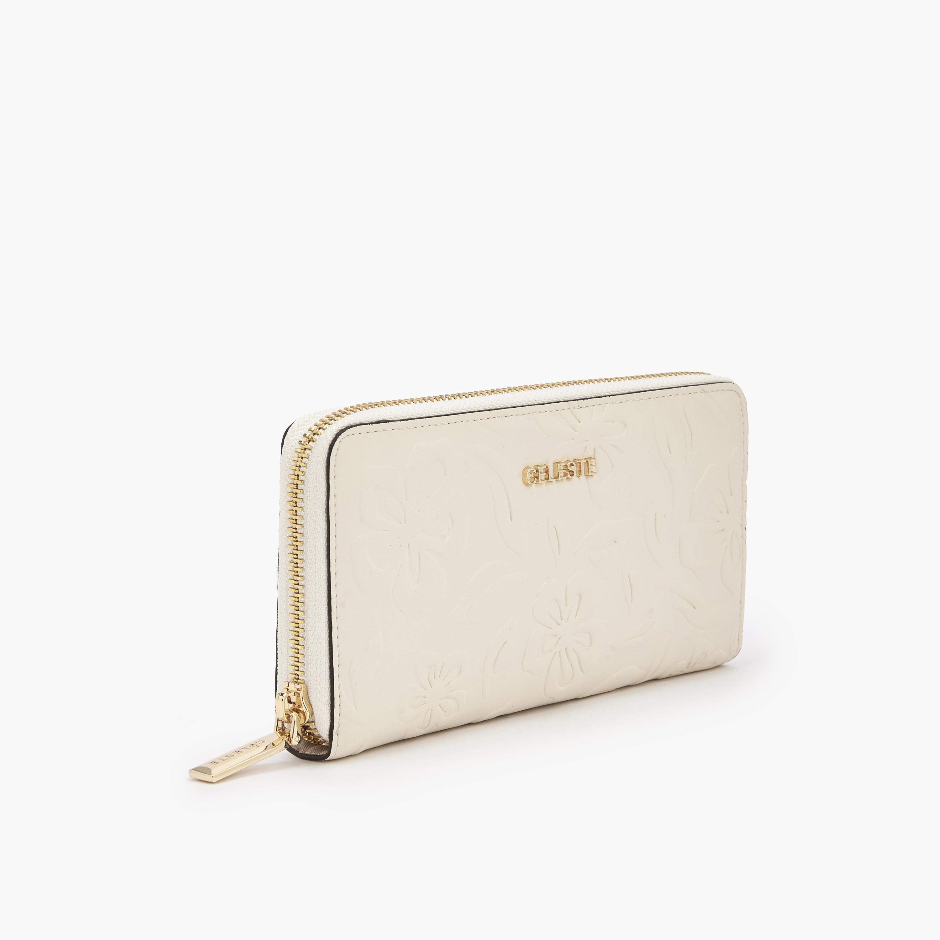 Celeste Floral Embossed Zip Around Wallet-women-bagsandwallets-wallets-image-2