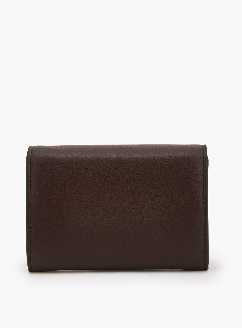 Celeste Solid Wallet with Button Closure-women-bagsandwallets-wallets-image-4