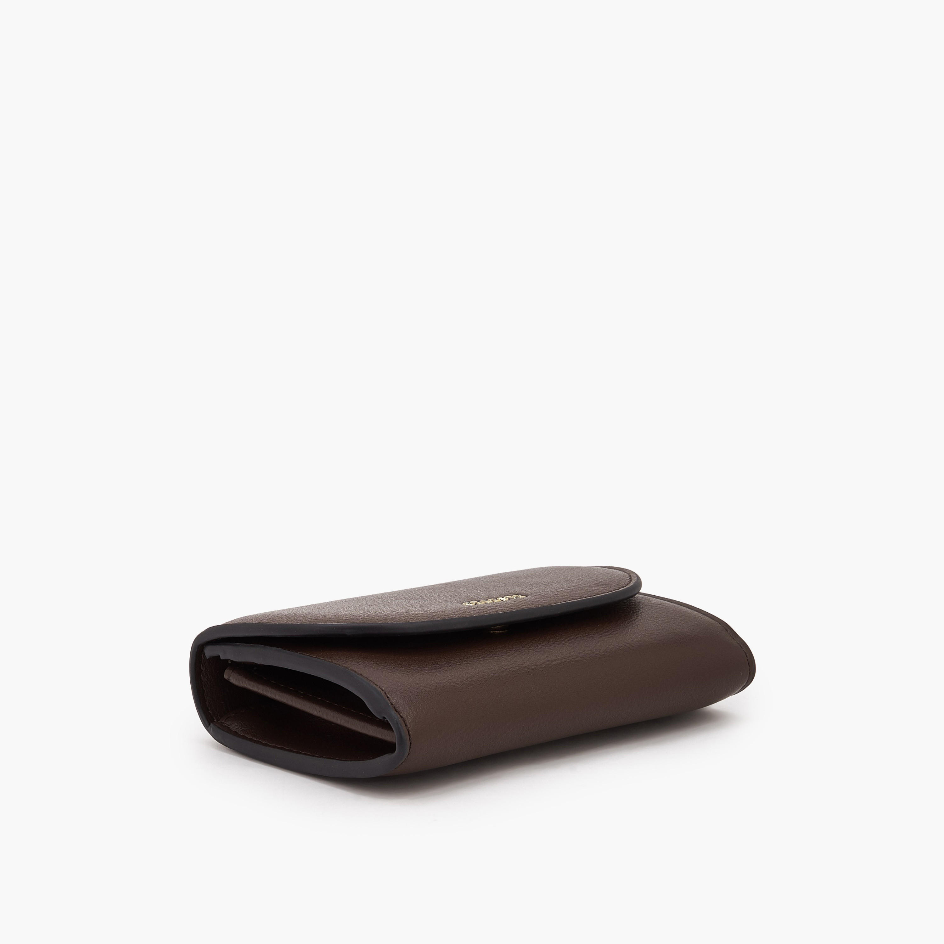 Celeste Solid Wallet with Button Closure-women-bagsandwallets-wallets-image-5