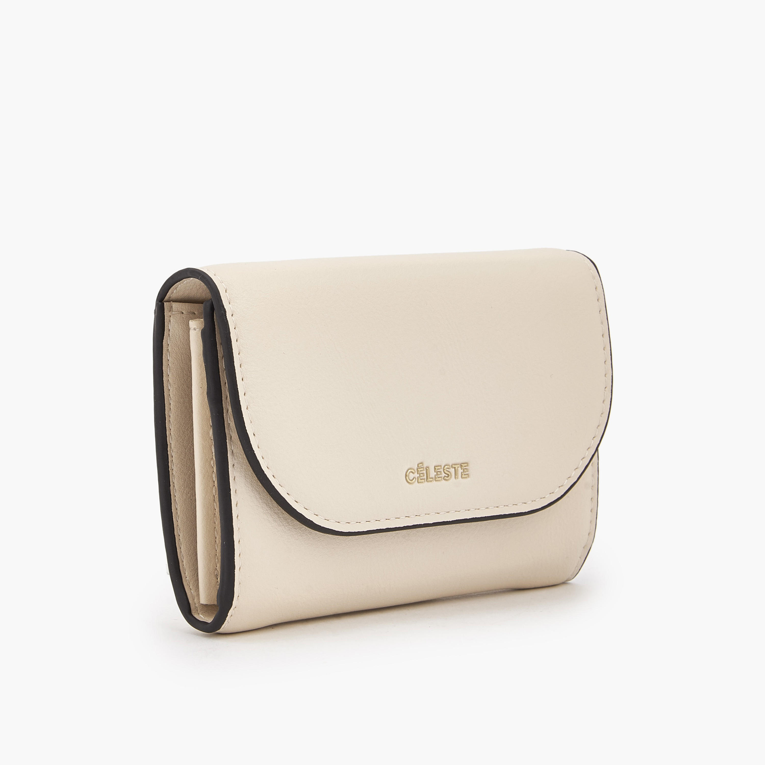 Celeste Solid Wallet with Button Closure-women-bagsandwallets-wallets-image-4
