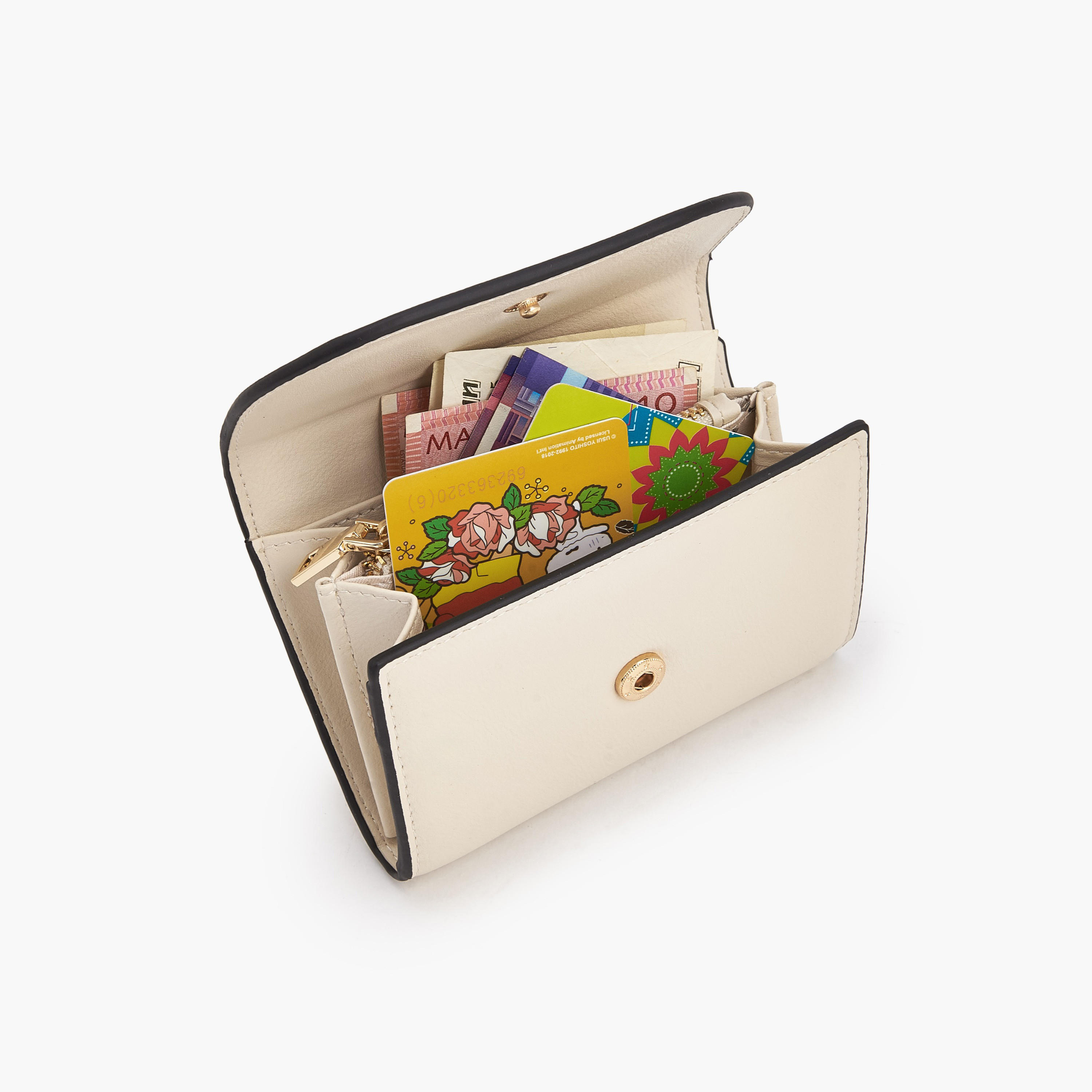 Celeste Solid Wallet with Button Closure-women-bagsandwallets-wallets-image-7
