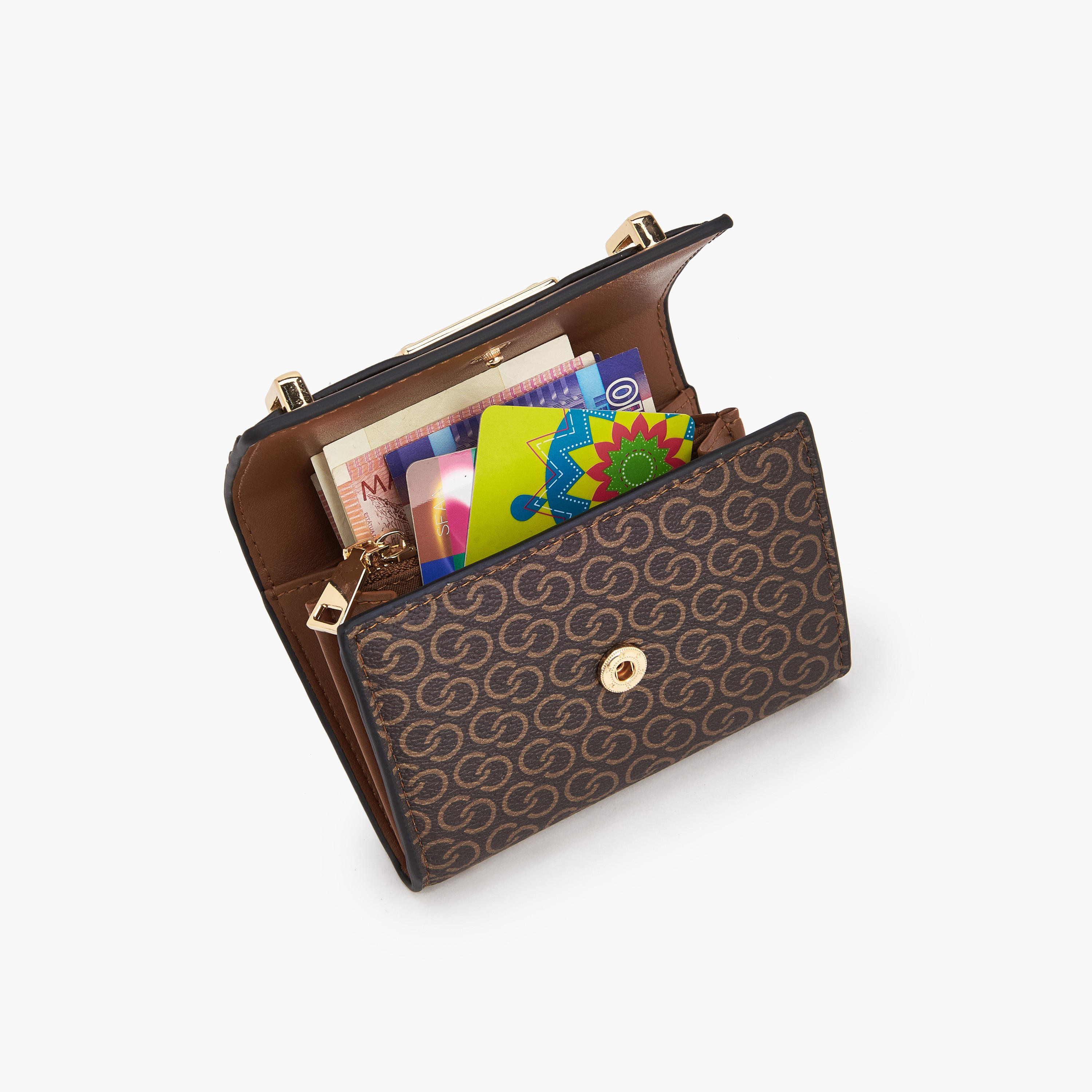 Celeste Monogram Print Wallet with Magnetic Snap Button Closure-women-bagsandwallets-wallets-image-7