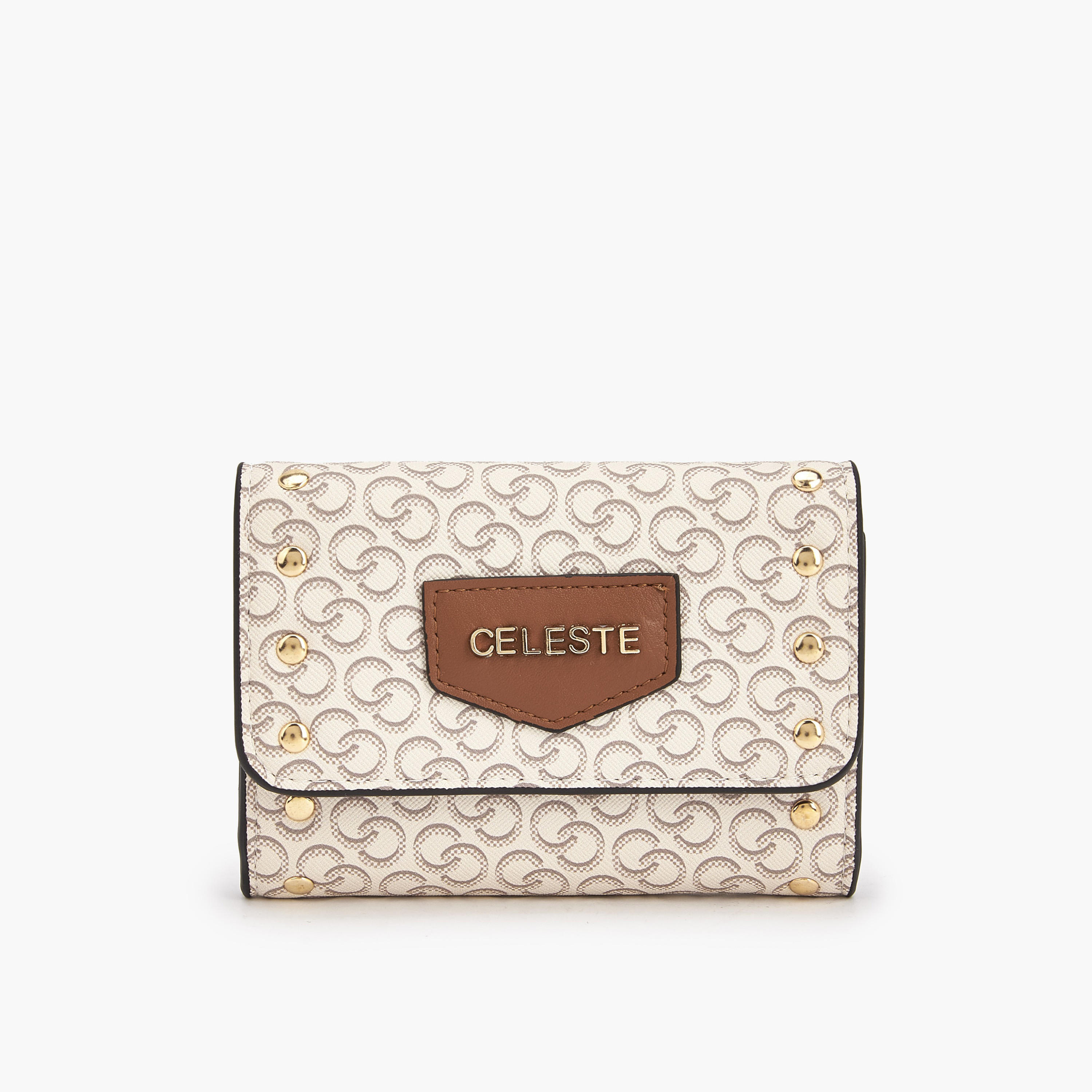 محفظة بزينة دبابيس وزر إغلاق من سيليست-women-bagsandwallets-wallets-image-7