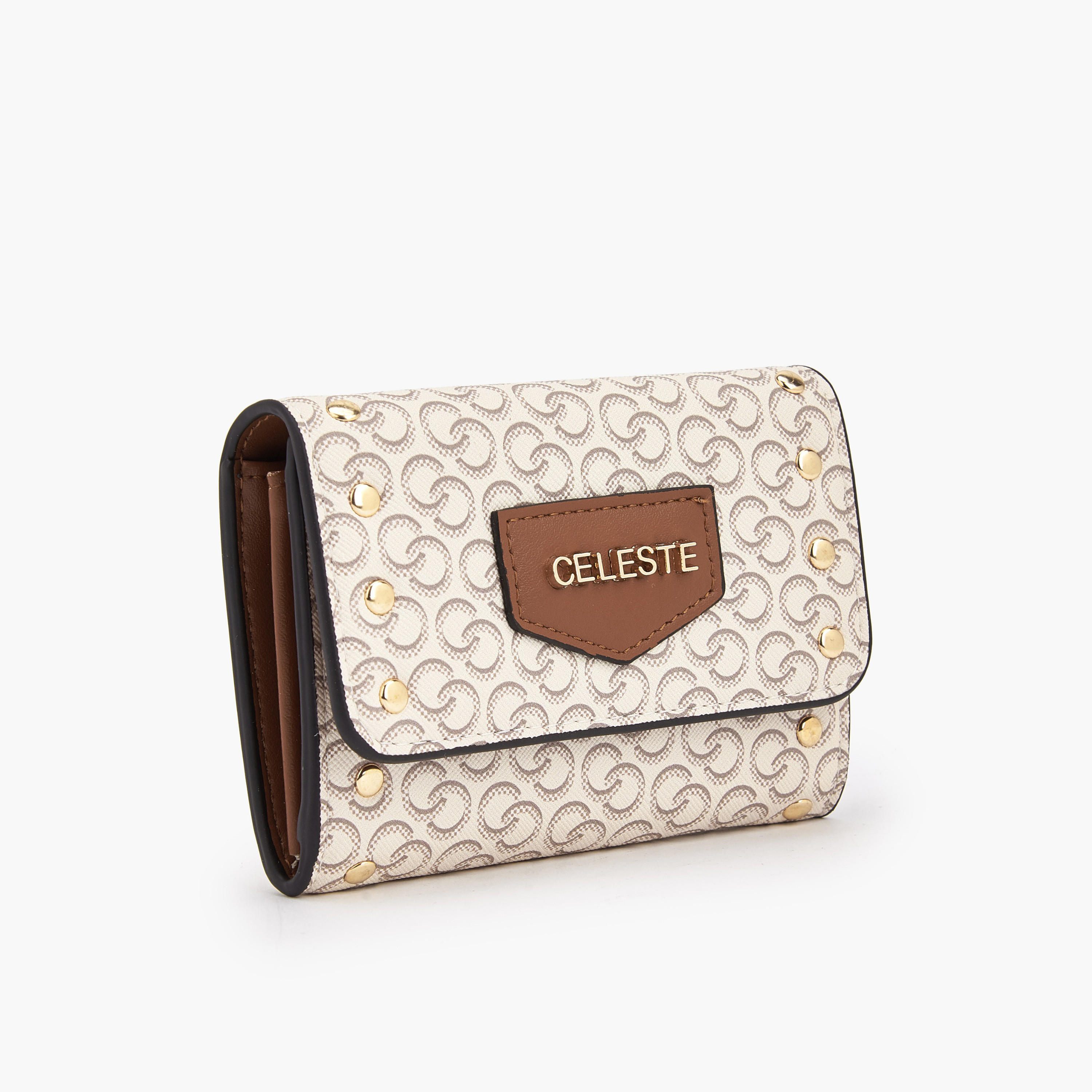 محفظة بزينة دبابيس وزر إغلاق من سيليست-women-bagsandwallets-wallets-image-6