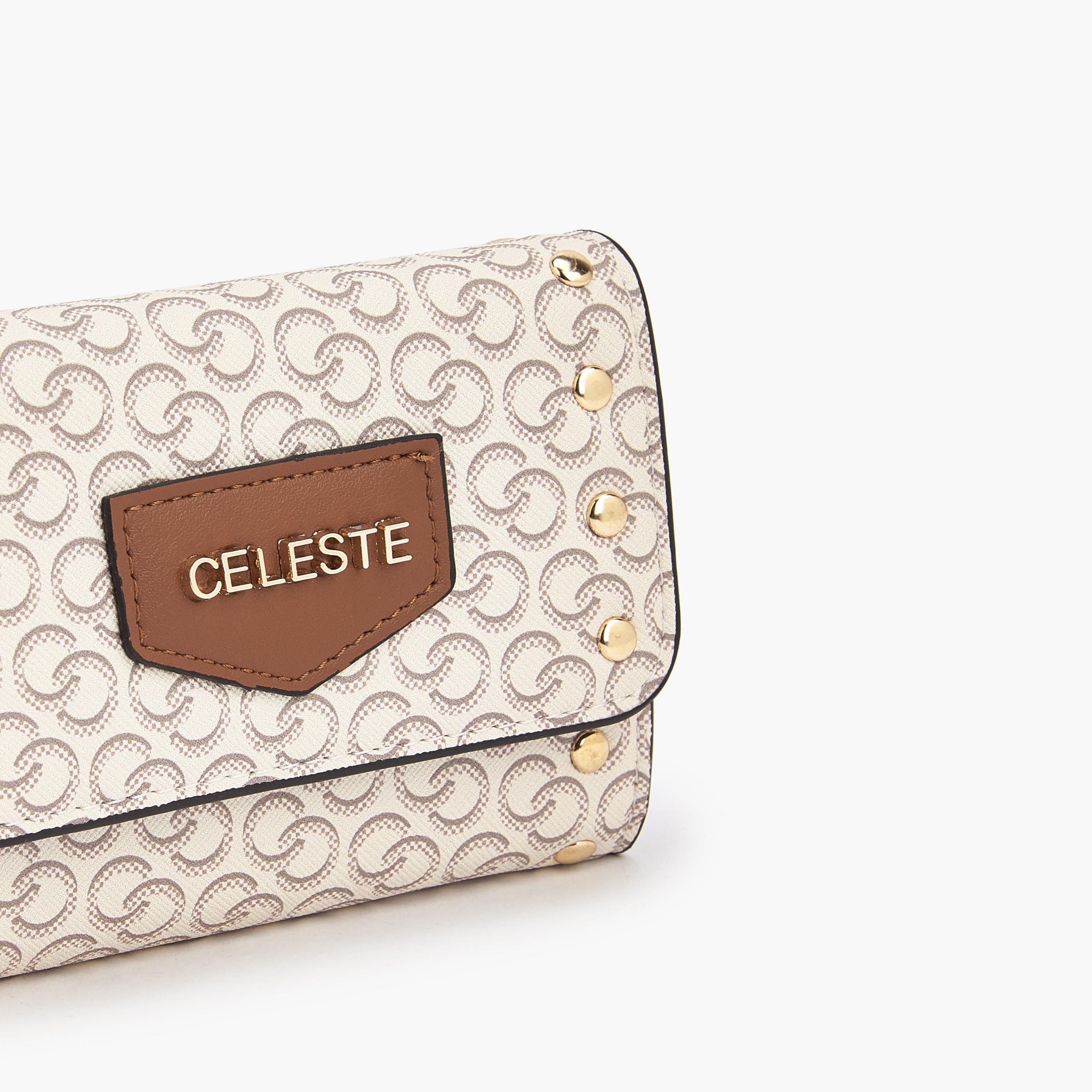 محفظة بزينة دبابيس وزر إغلاق من سيليست-women-bagsandwallets-wallets-image-5