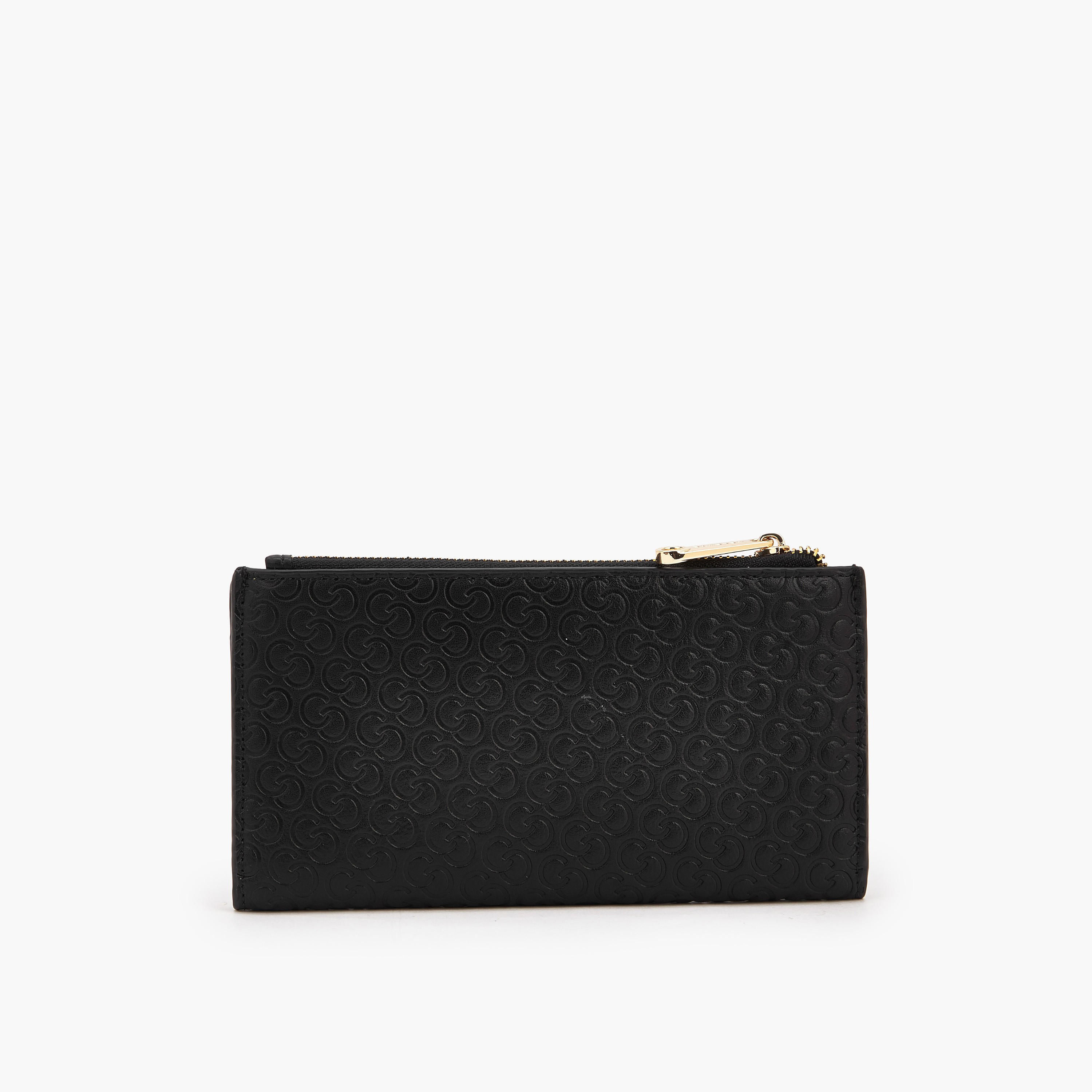 Celeste Monogram Embossed Wallet with Button Closure-women-bagsandwallets-wallets-image-4
