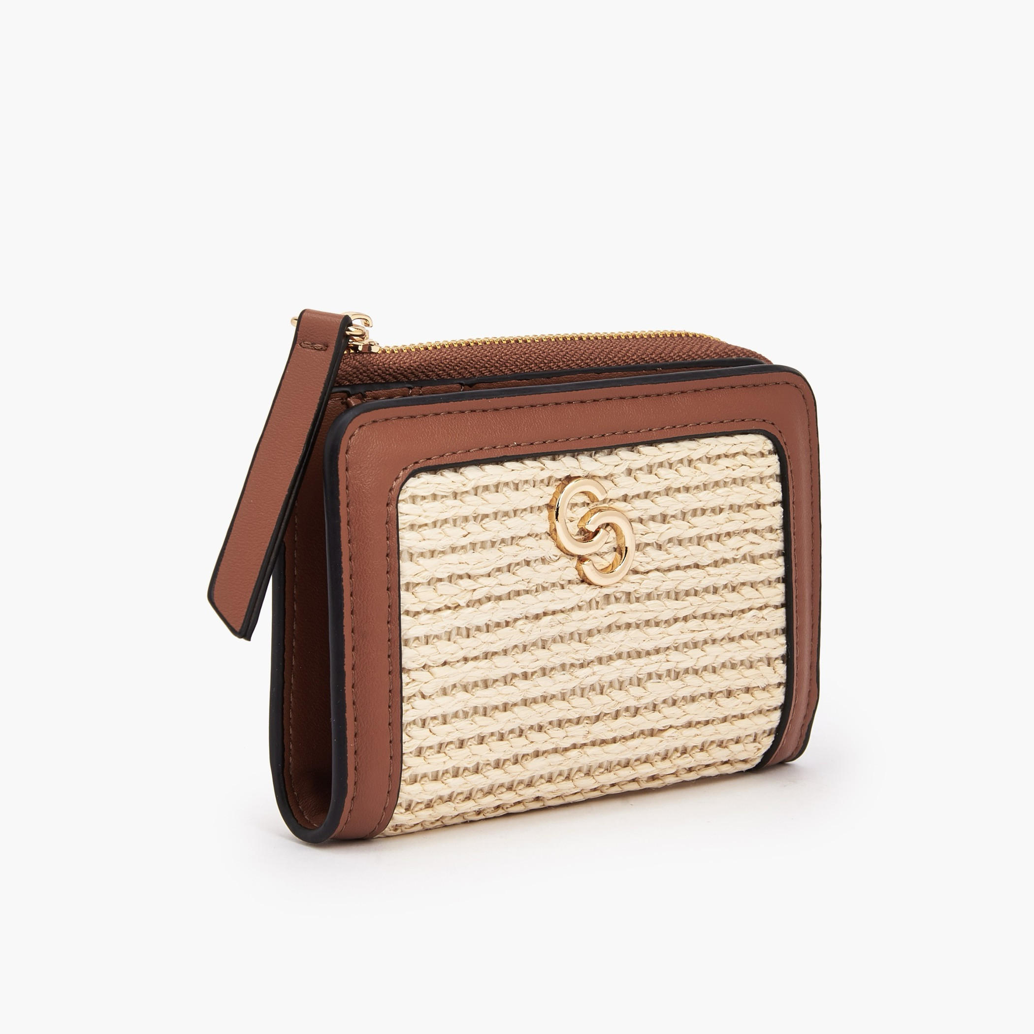 Celeste Textured Wallet with Zip Closure-women-bagsandwallets-wallets-image-2