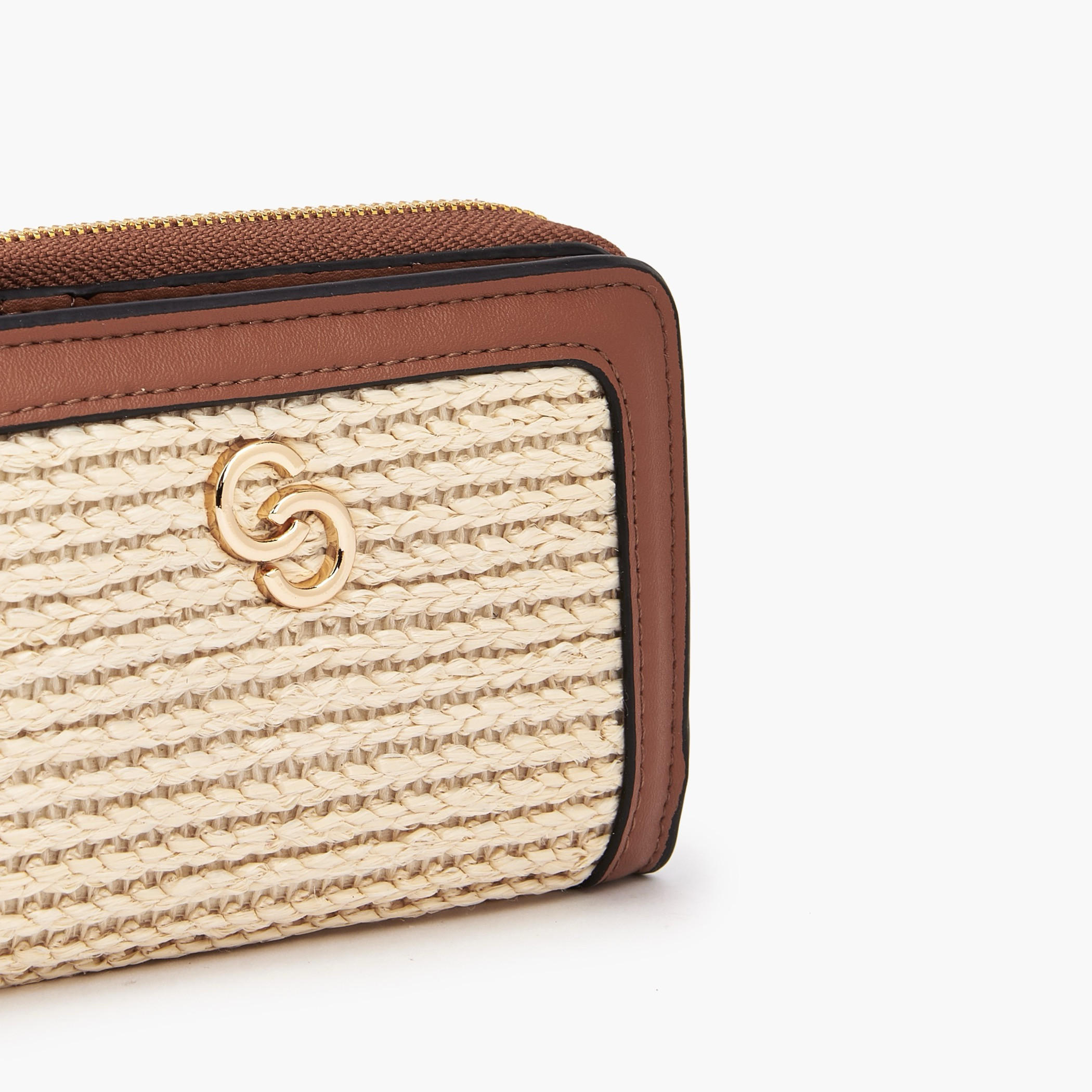 Celeste Textured Wallet with Zip Closure-women-bagsandwallets-wallets-image-3
