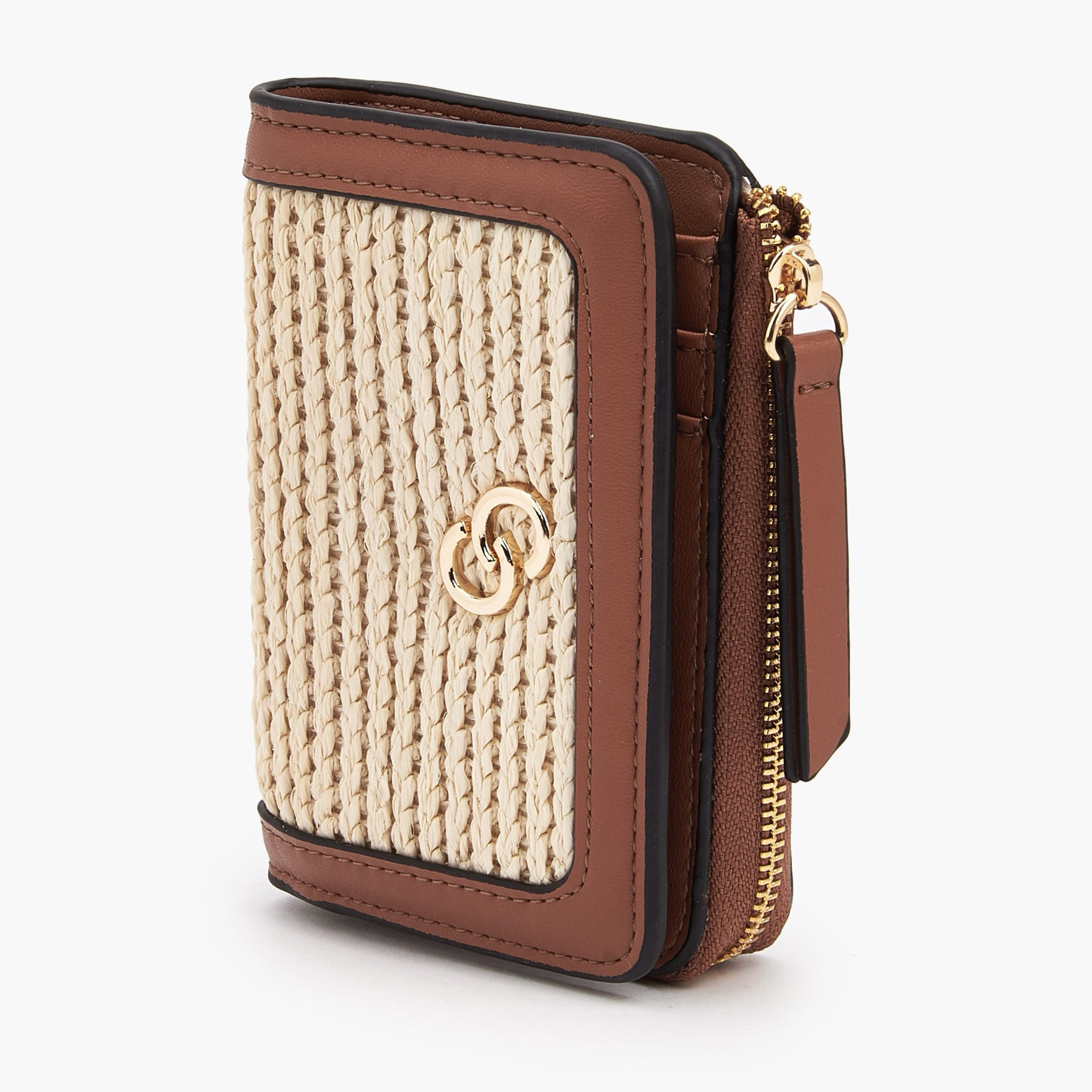 Celeste Textured Wallet with Zip Closure-women-bagsandwallets-wallets-image-6