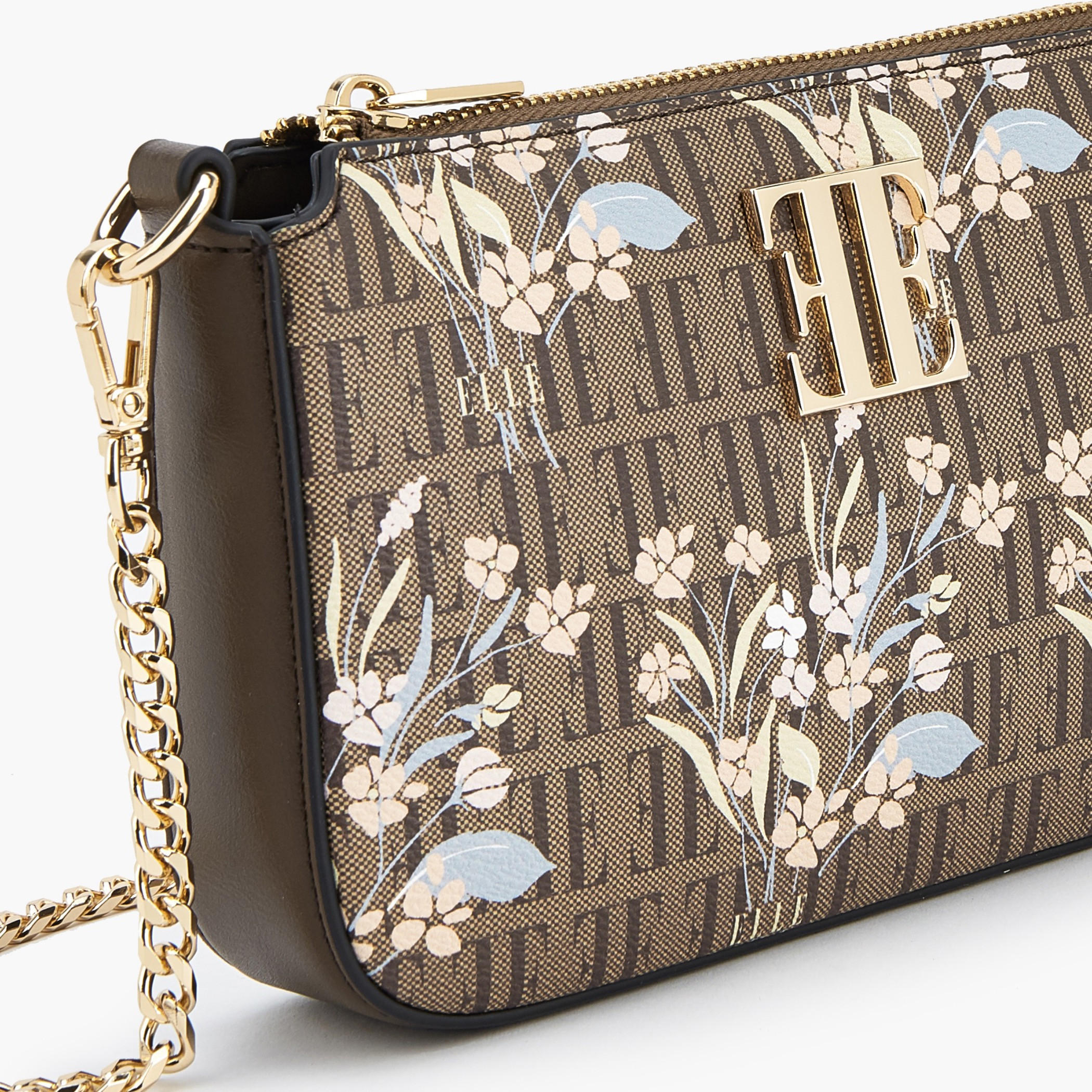 شنطة كروس بودي بطبعات مونوجرام وأزهار وحزام سلسلة من إيل-women-bagsandwallets-handbags-image-5