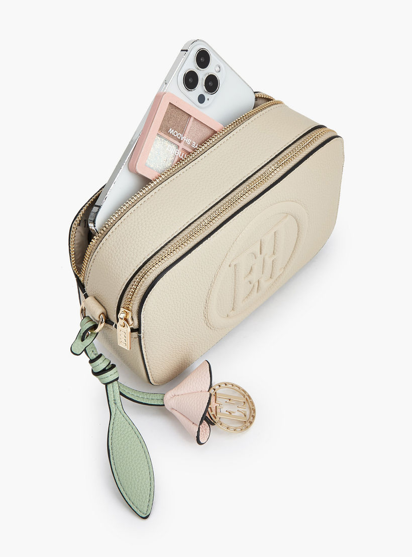 Elle Monogram Embossed Crossbody Bag with Chain Strap-women-bagsandwallets-handbags-image-8