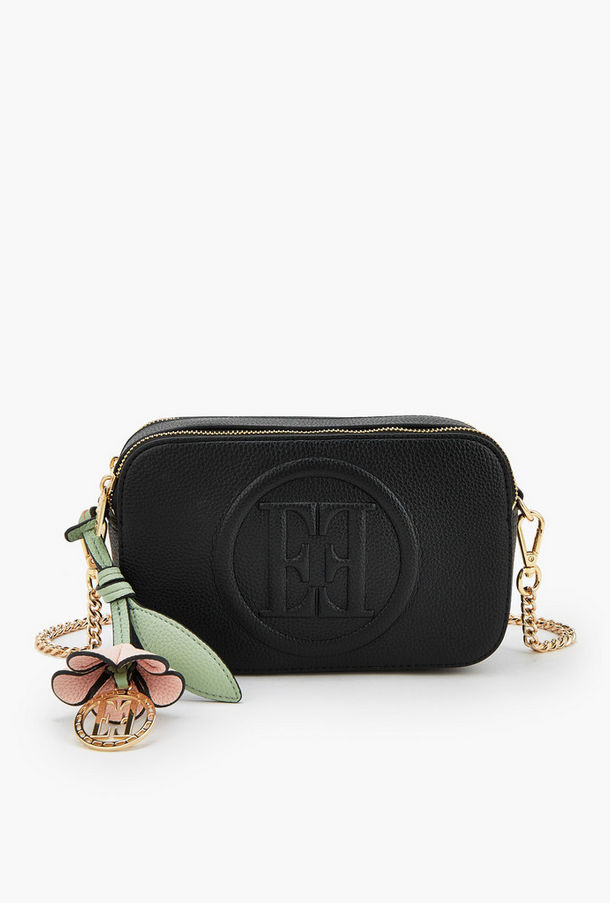 شنطة كروس بودي بنقوش مونوجرام وحزام سلسلة من إيل-women-bagsandwallets-handbags-image-1