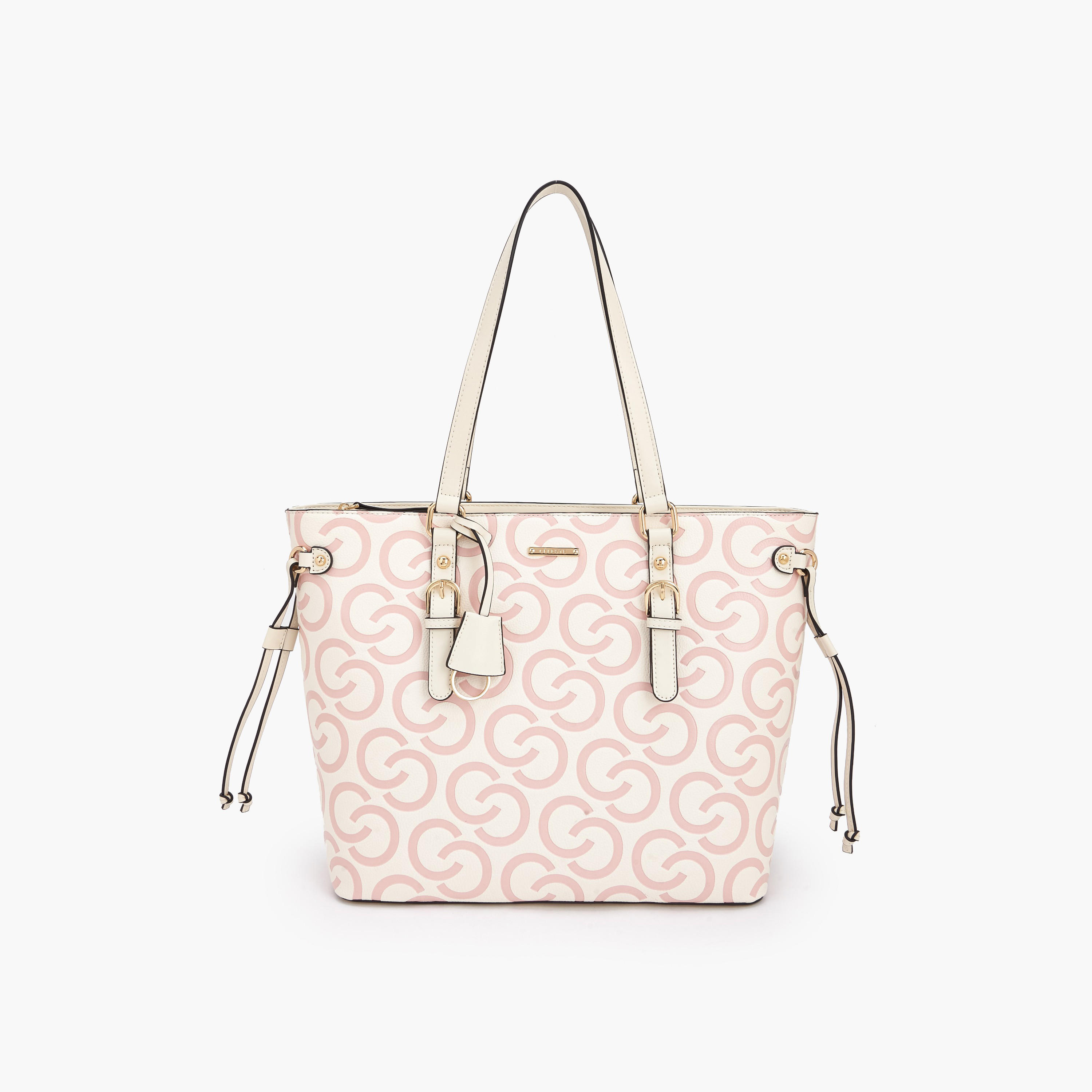 Celeste 4-Piece Tote Bag Set with Monogram Print-women-bagsandwallets-handbags-image-7