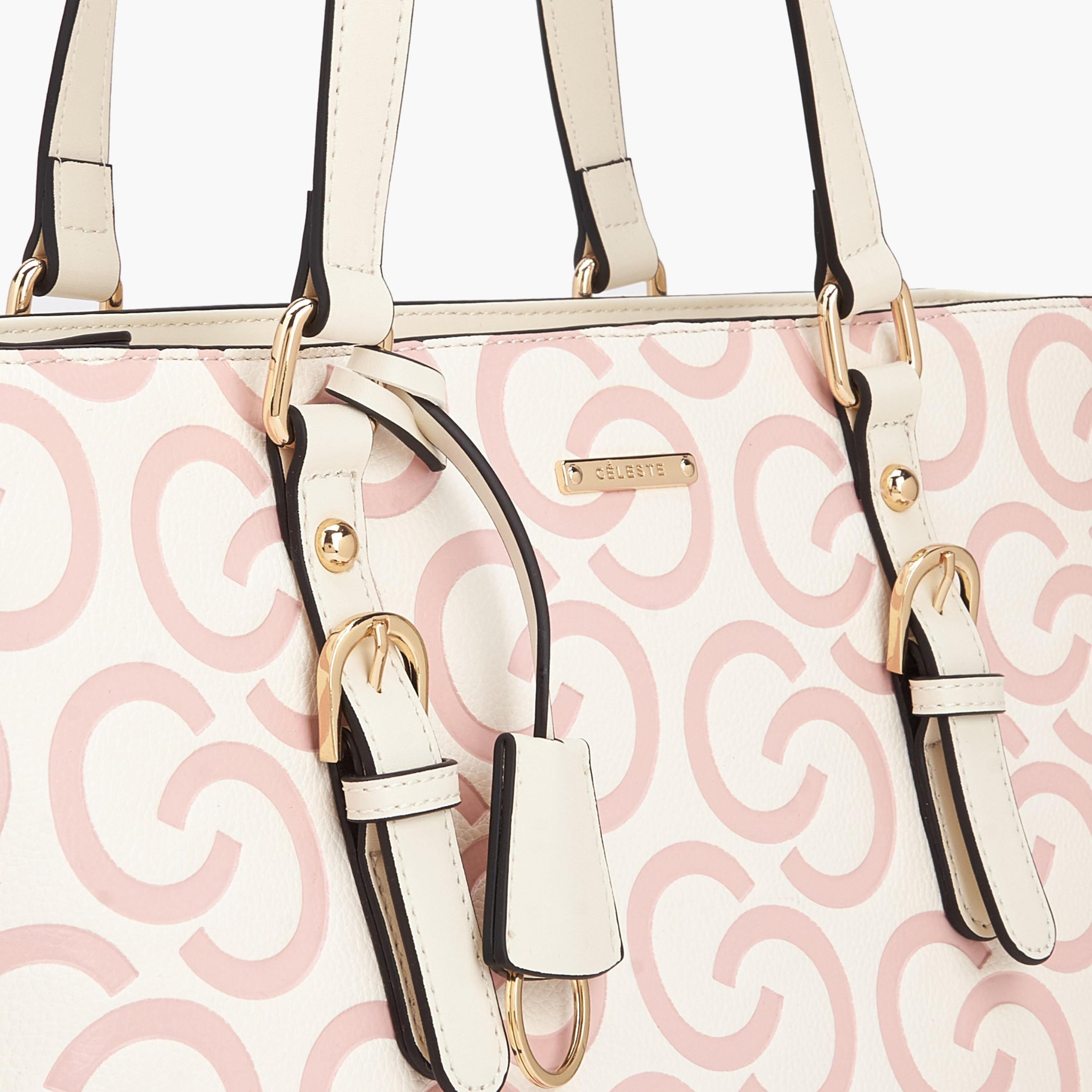 Celeste 4-Piece Tote Bag Set with Monogram Print-women-bagsandwallets-handbags-image-9