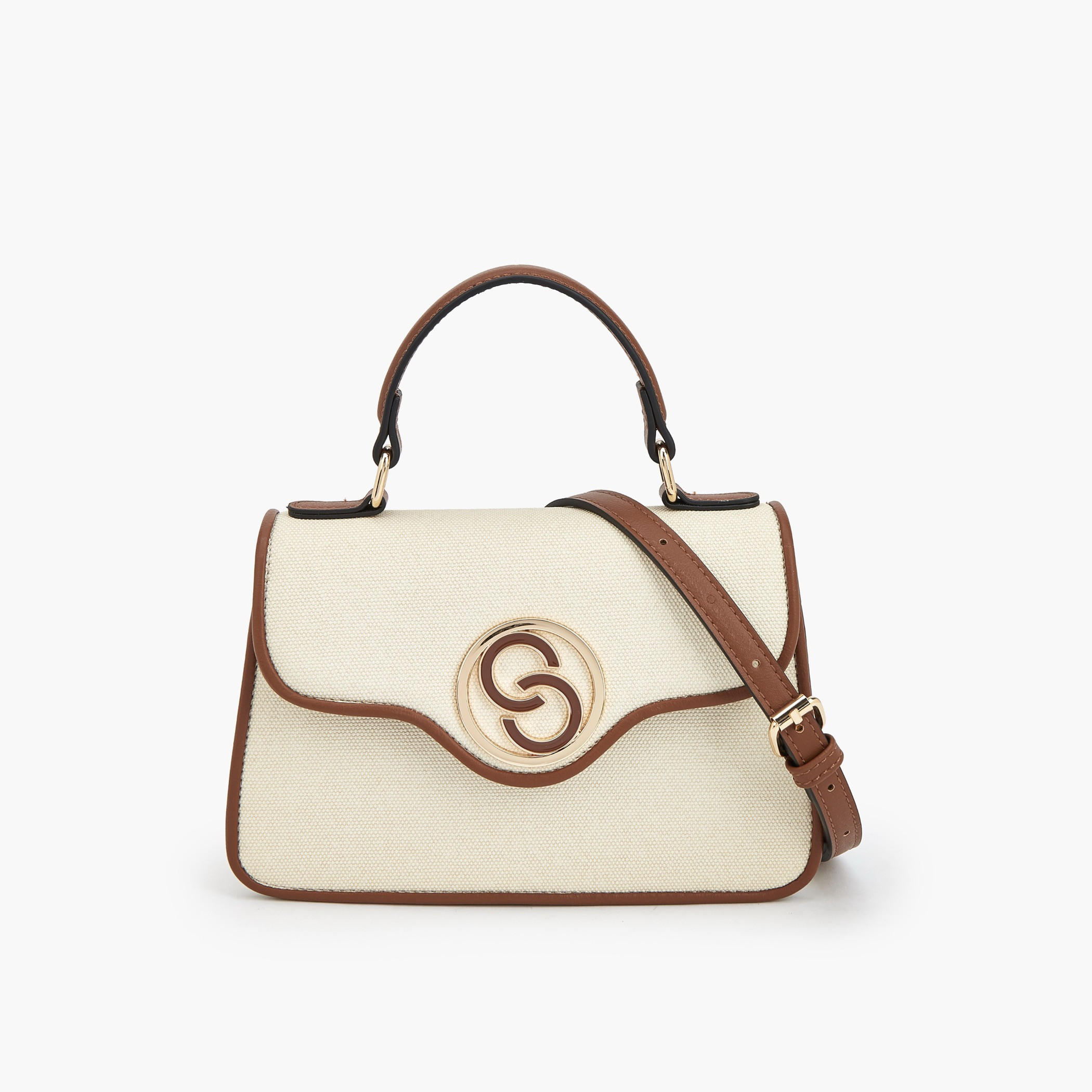شنطة ساتشل بارزة الملمس بإغلاق مغناطيسي من سيليست-women-bagsandwallets-handbags-image-1