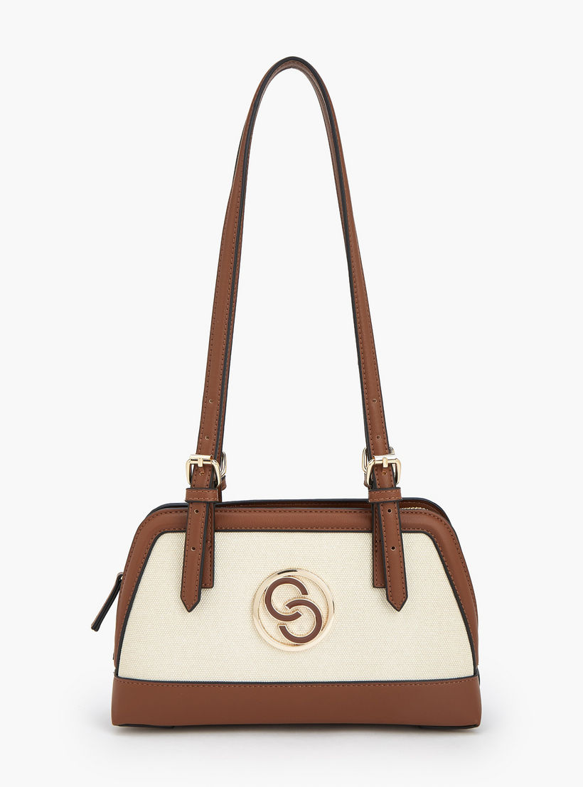 Celeste Textured Tote Bag with Double Handle-women-bagsandwallets-handbags-image-1
