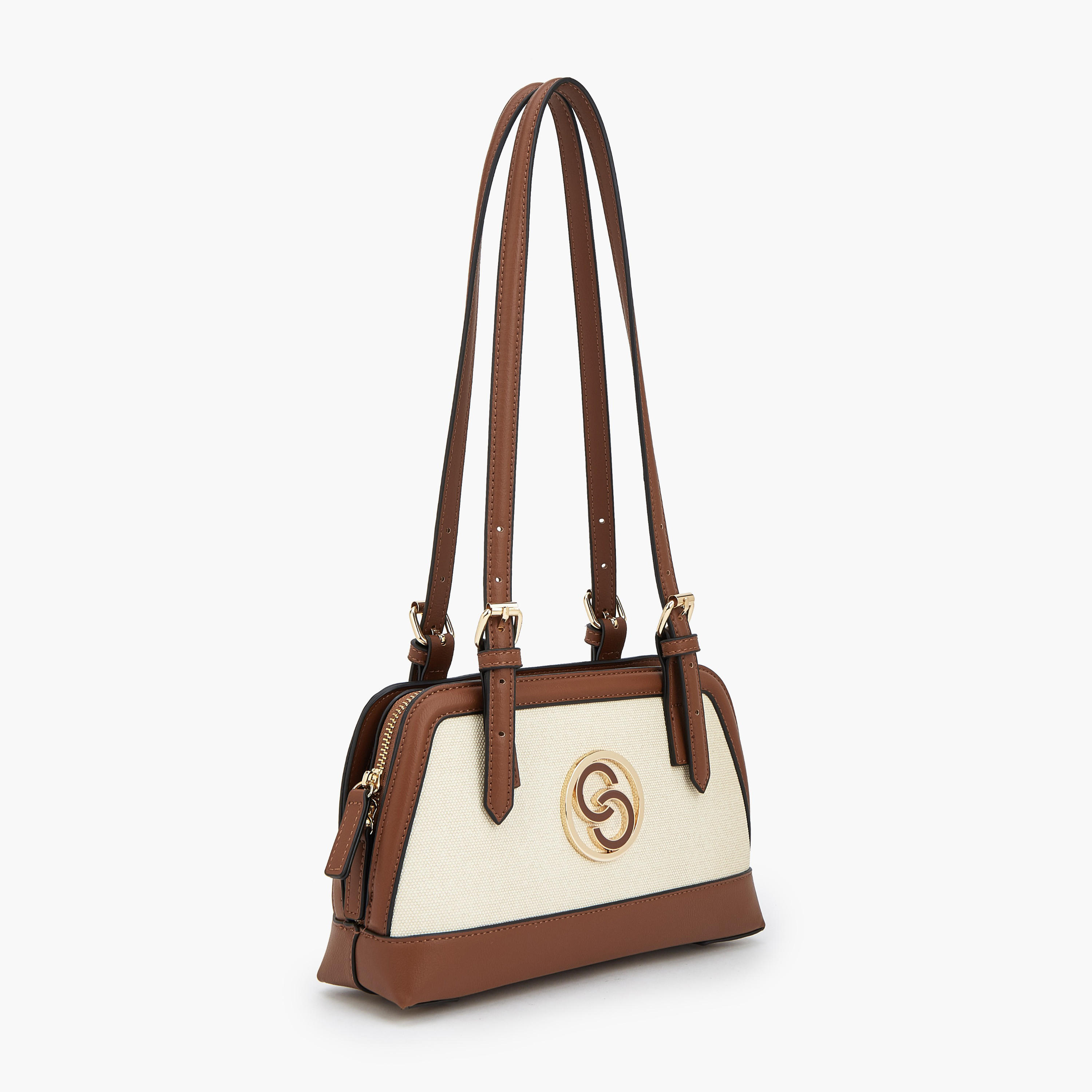 Celeste Textured Tote Bag with Double Handle-women-bagsandwallets-handbags-image-3