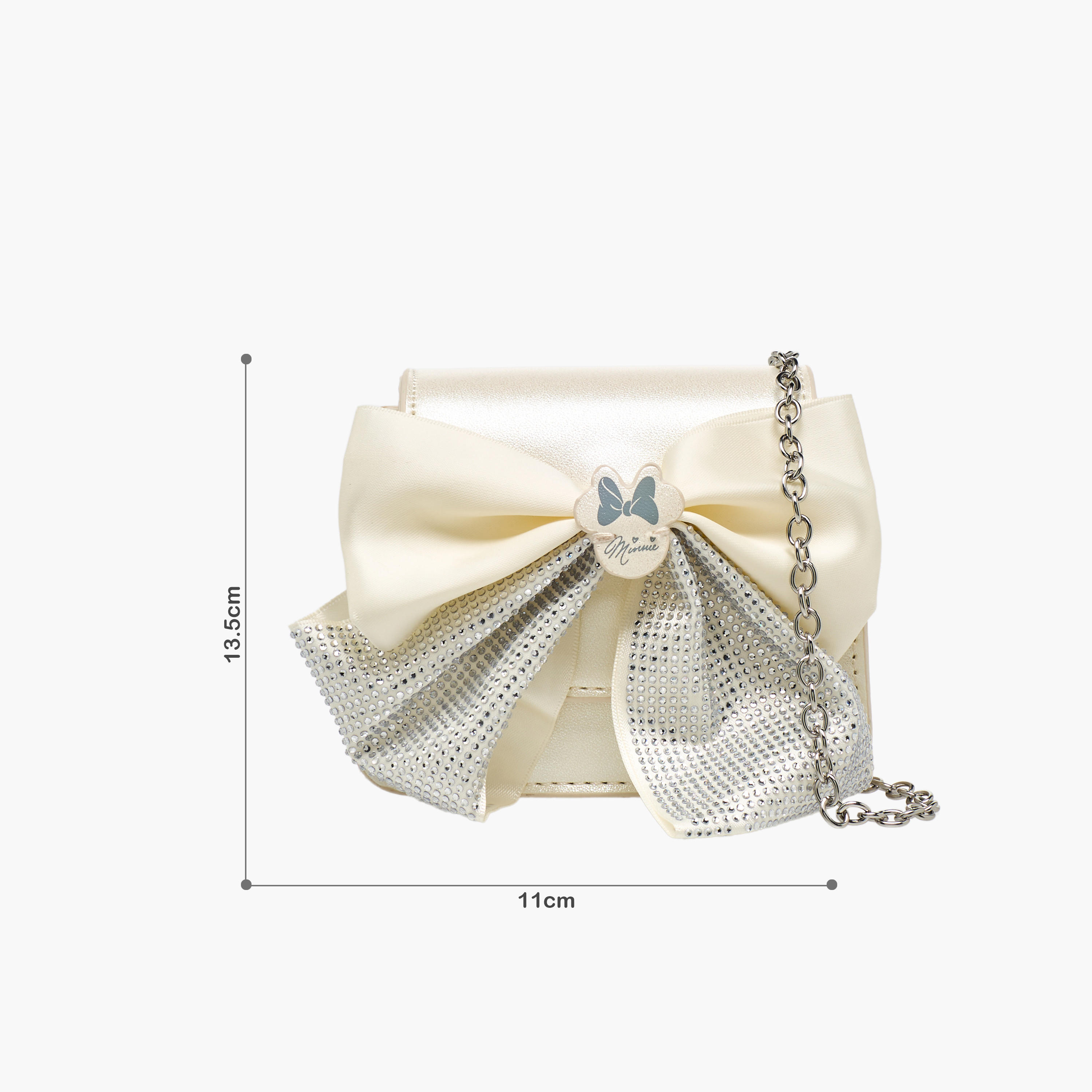 Disney Minnie Mouse Crossbody Bag with Chain Strap-girls-accessories-bags-image-2