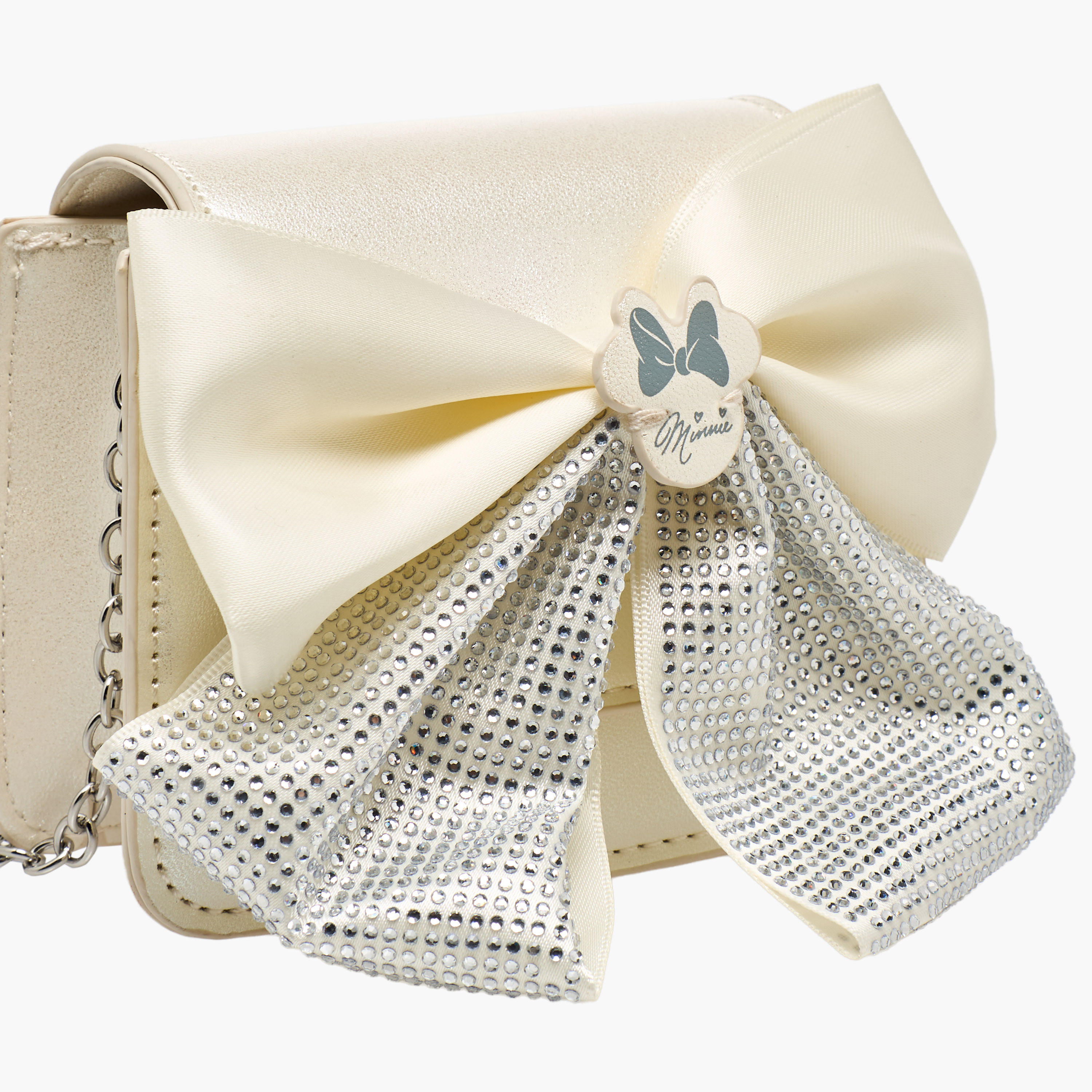 Disney Minnie Mouse Crossbody Bag with Chain Strap-girls-accessories-bags-image-5