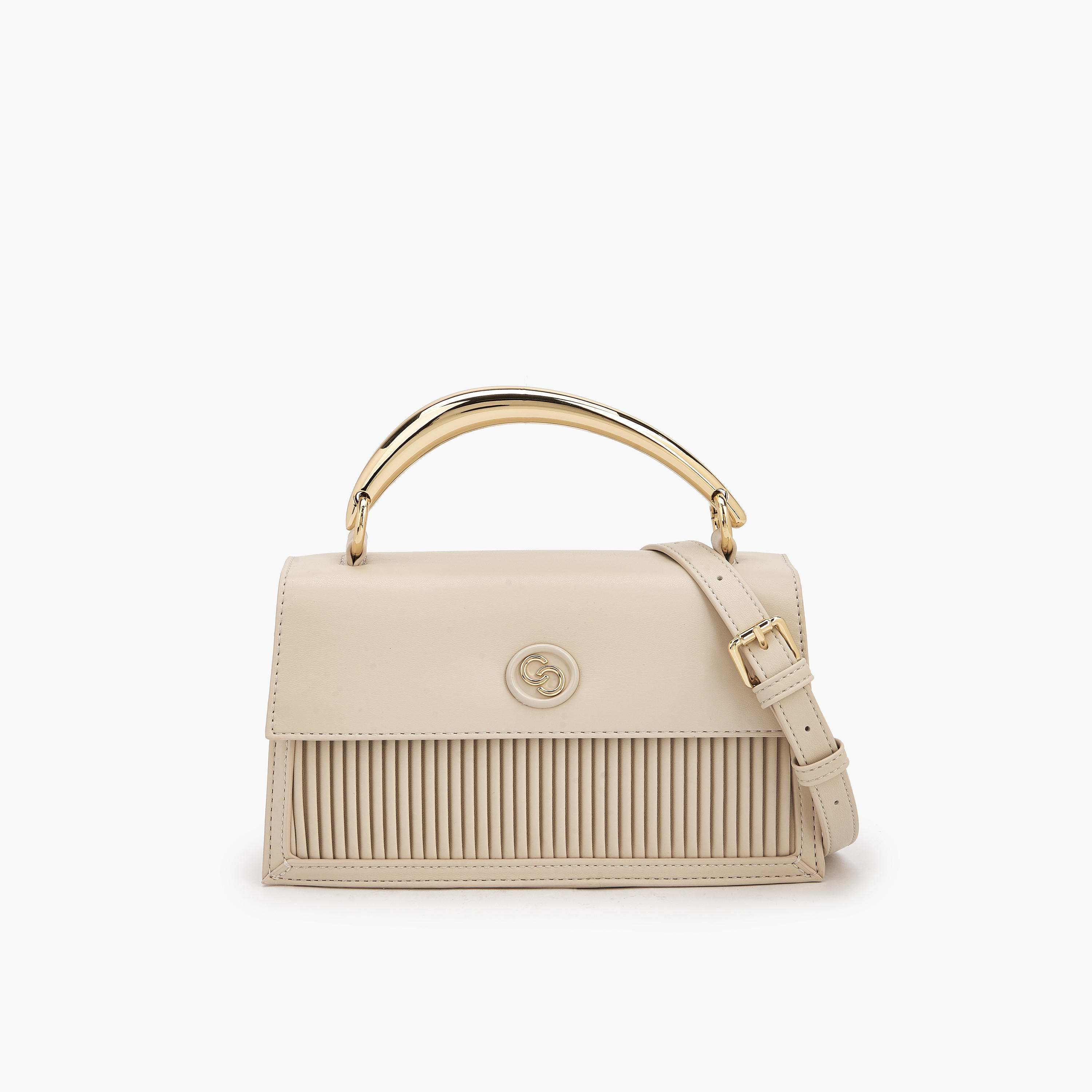 Celeste Pleated Satchel Bag with Grab Handle-women-bagsandwallets-handbags-image-1