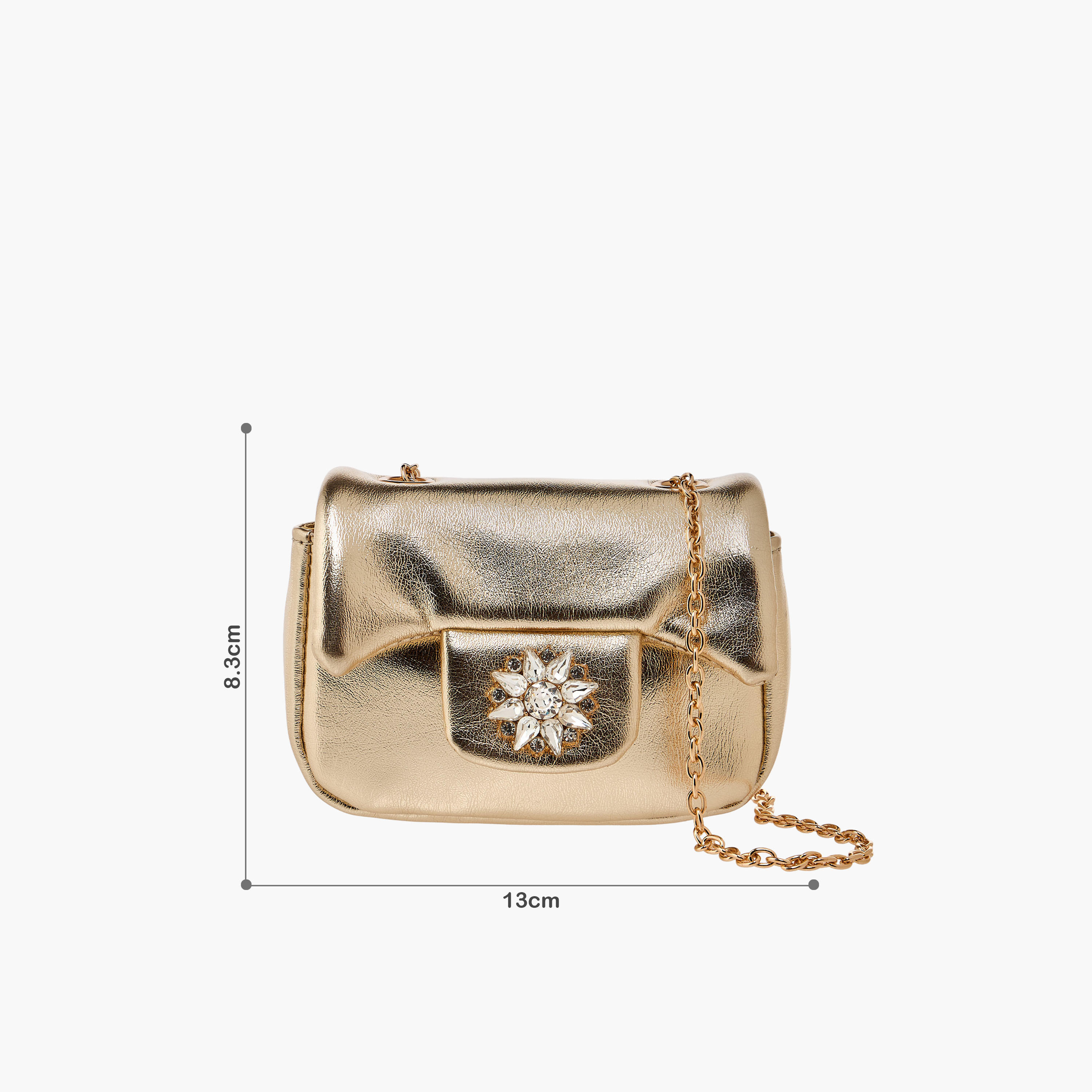 Celeste Embellished Crossbody Bag with Chain Strap-girls-accessories-bags-image-2