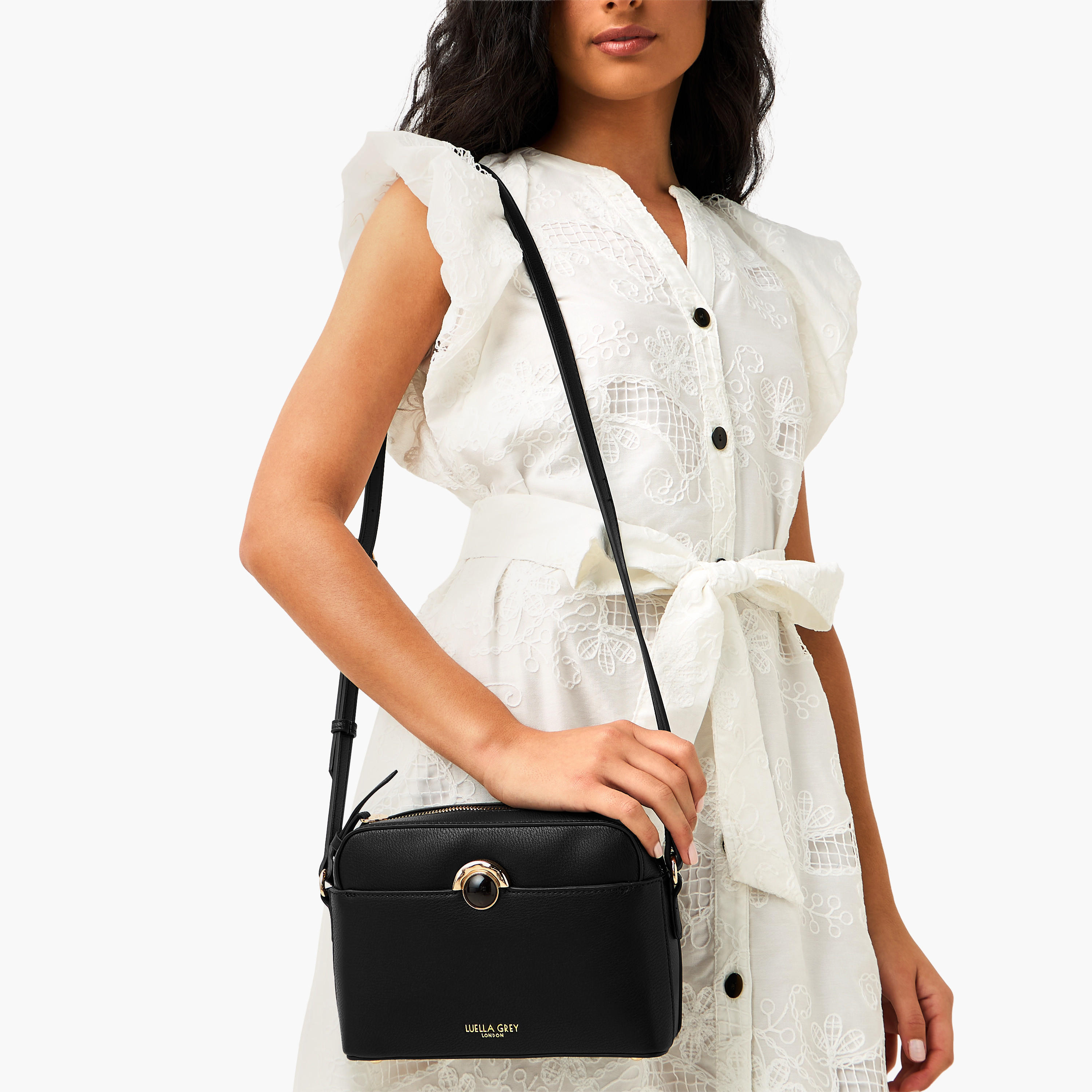 LUELLA GREY Sian Solid Crossbody Bag with Adjustable Strap-women-bagsandwallets-handbags-image-2