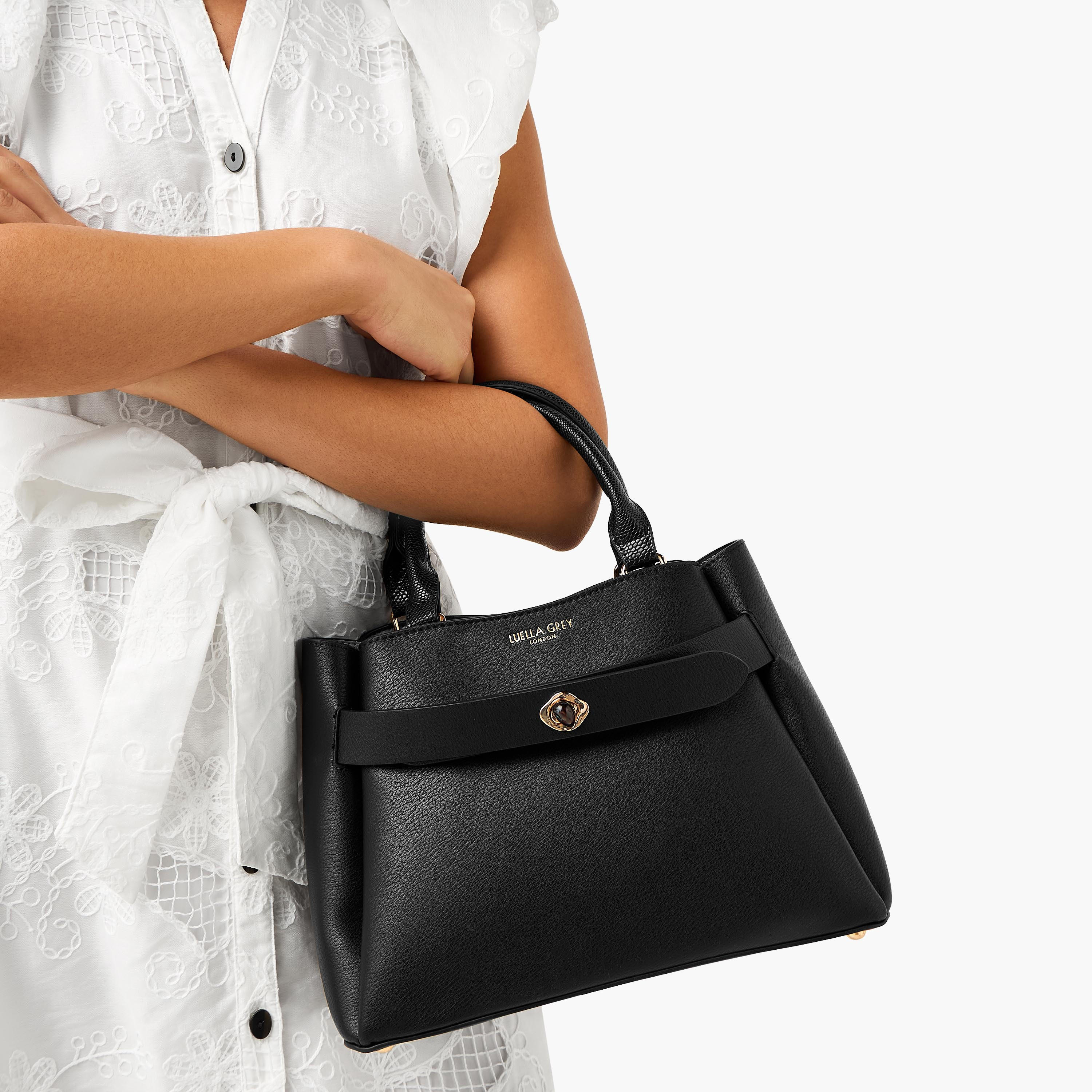 LUELLA GREY Roxy Textured Tote Bag with Detachable Strap-women-bagsandwallets-handbags-image-4