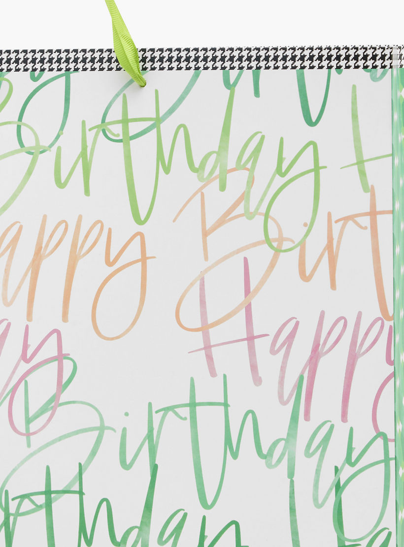Findz Happy Birthday Print Paper Gift Bag - Extra Large-household-giftingaccessories-giftings-image-3