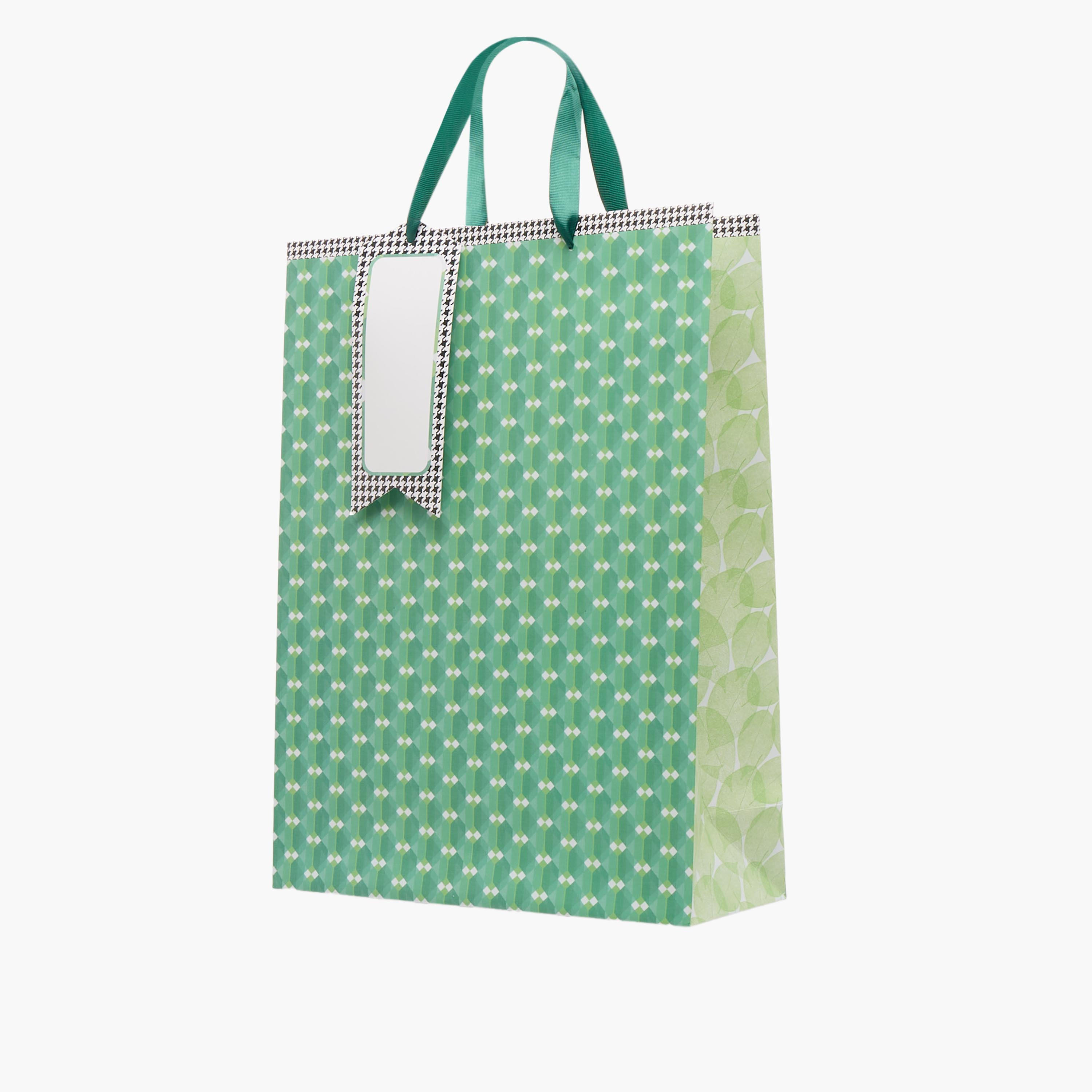 Findz Geometric Print Paper Gift Bag - Extra Large-household-giftingaccessories-giftings-image-2
