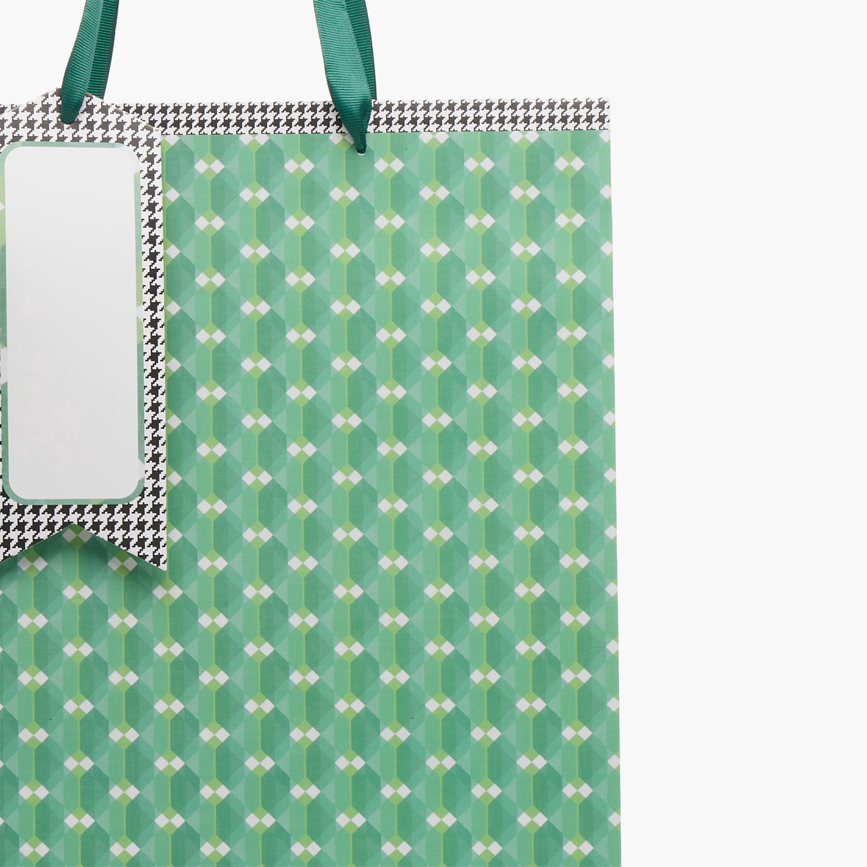 Findz Geometric Print Paper Gift Bag - Extra Large-household-giftingaccessories-giftings-image-3