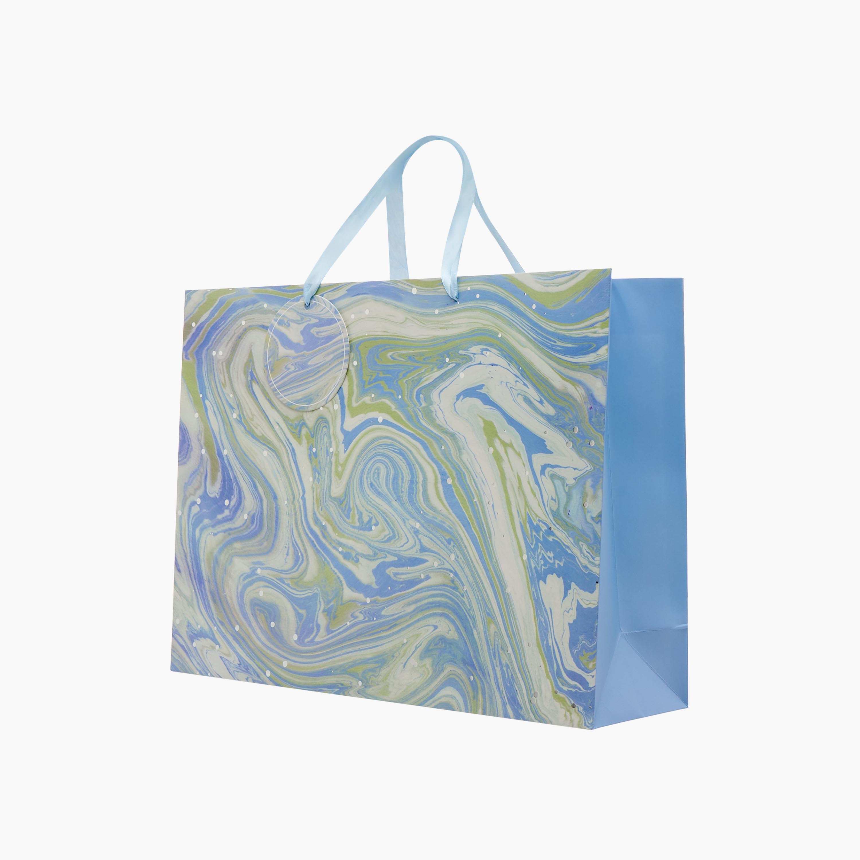 Findz Marble Print Paper Gift Bag - Extra Large-household-giftingaccessories-giftings-image-2