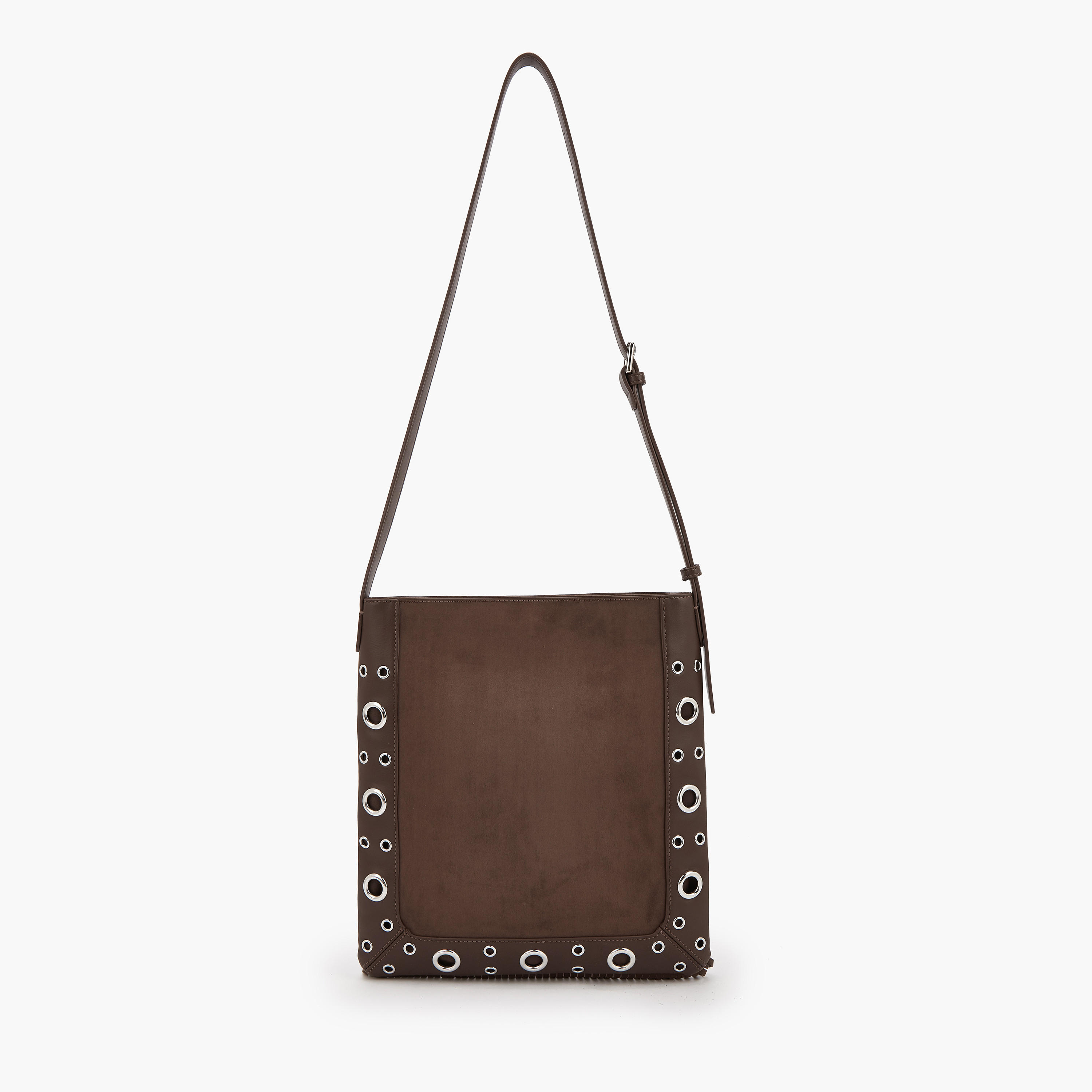 Celeste Studded Shoulder Bag with Fringe Hem-women-bagsandwallets-handbags-image-3