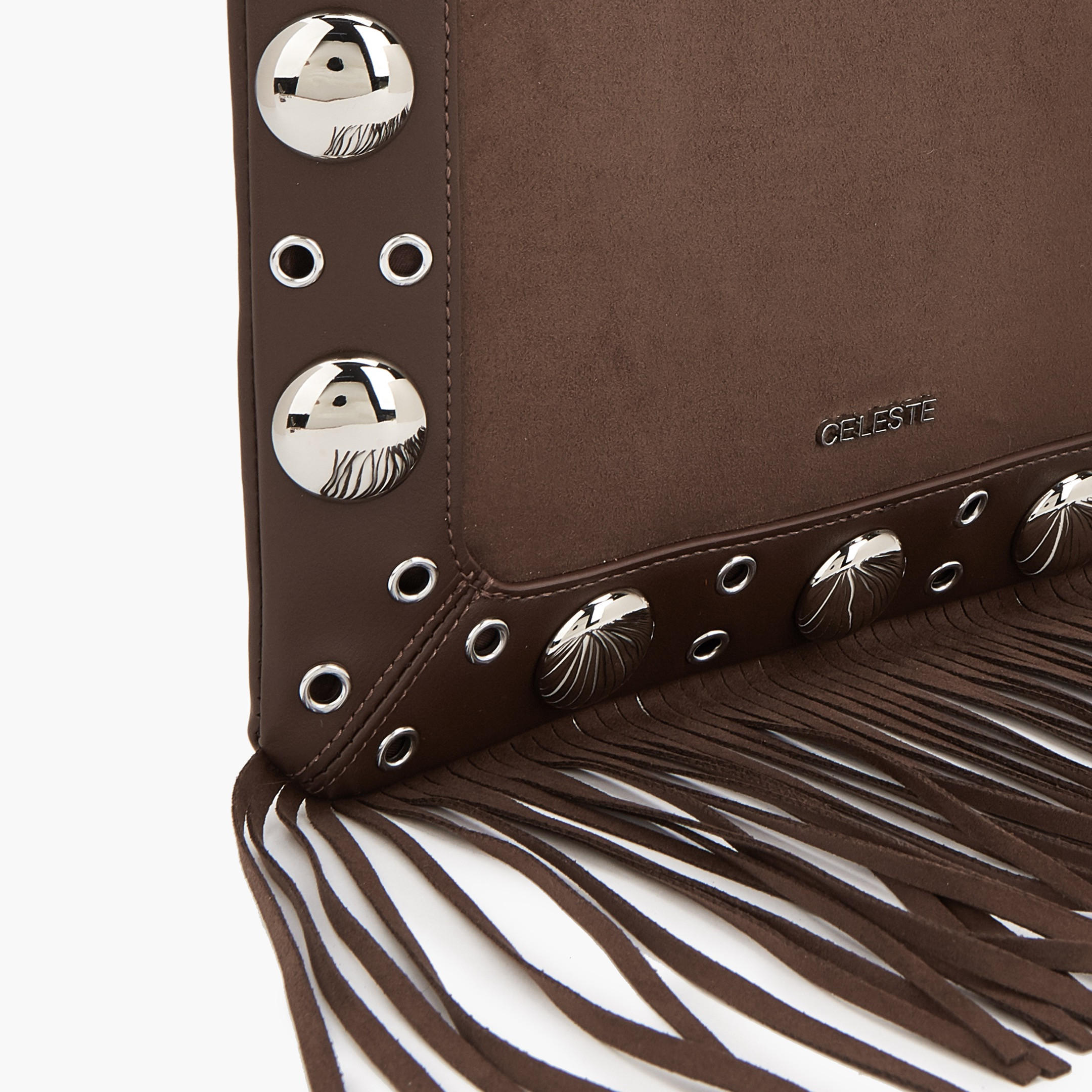 Celeste Studded Shoulder Bag with Fringe Hem-women-bagsandwallets-handbags-image-6