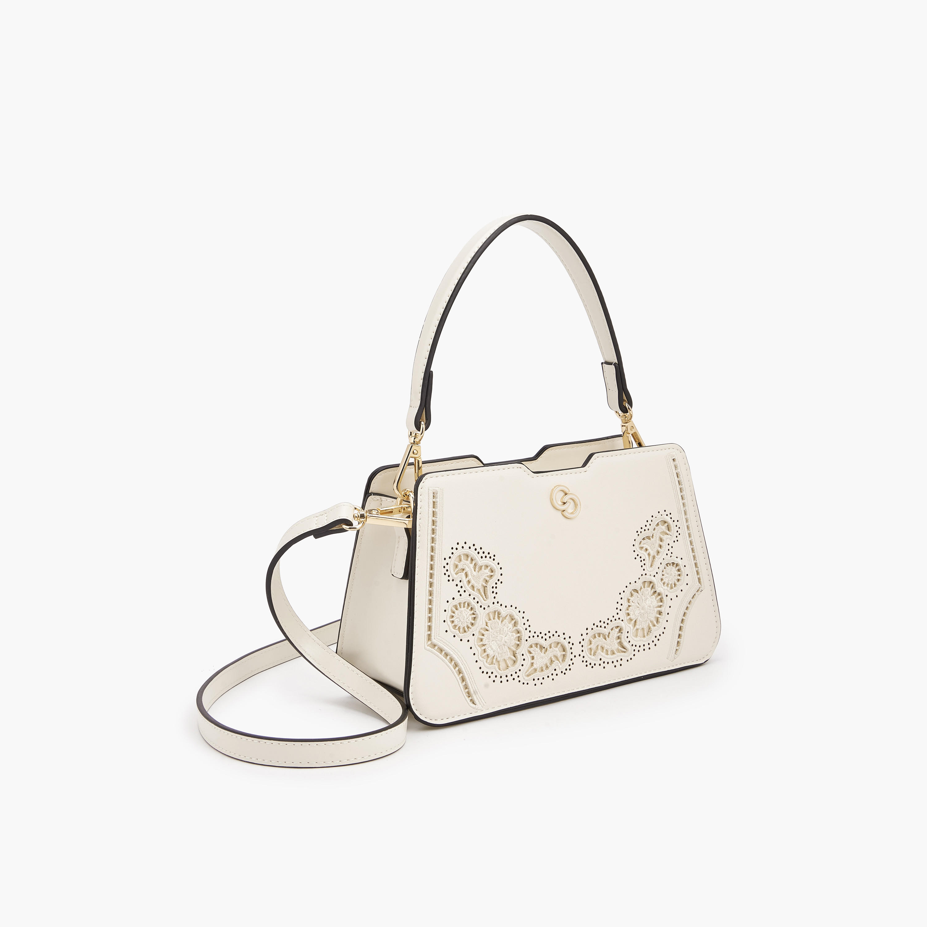 شنطة كتف بتصاميم مفرغة وحزام قابل للفصل من سيليست-women-bagsandwallets-handbags-image-6