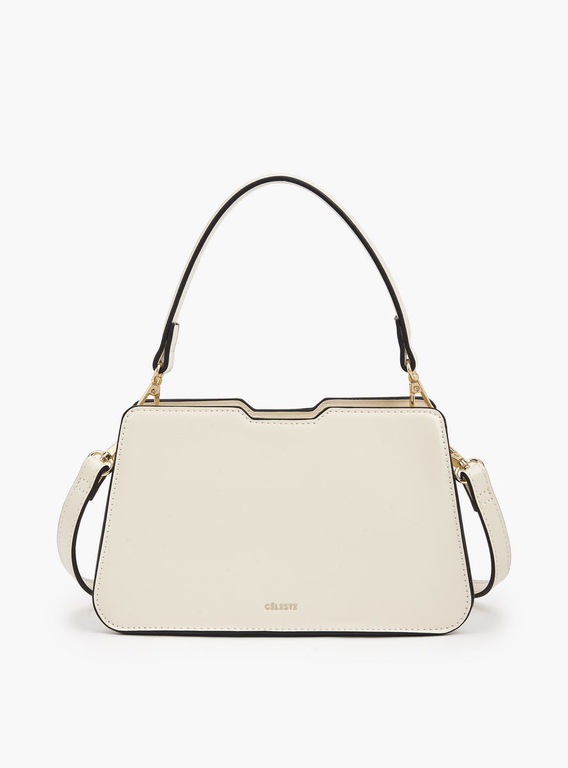 شنطة كتف بتصاميم مفرغة وحزام قابل للفصل من سيليست-women-bagsandwallets-handbags-image-4