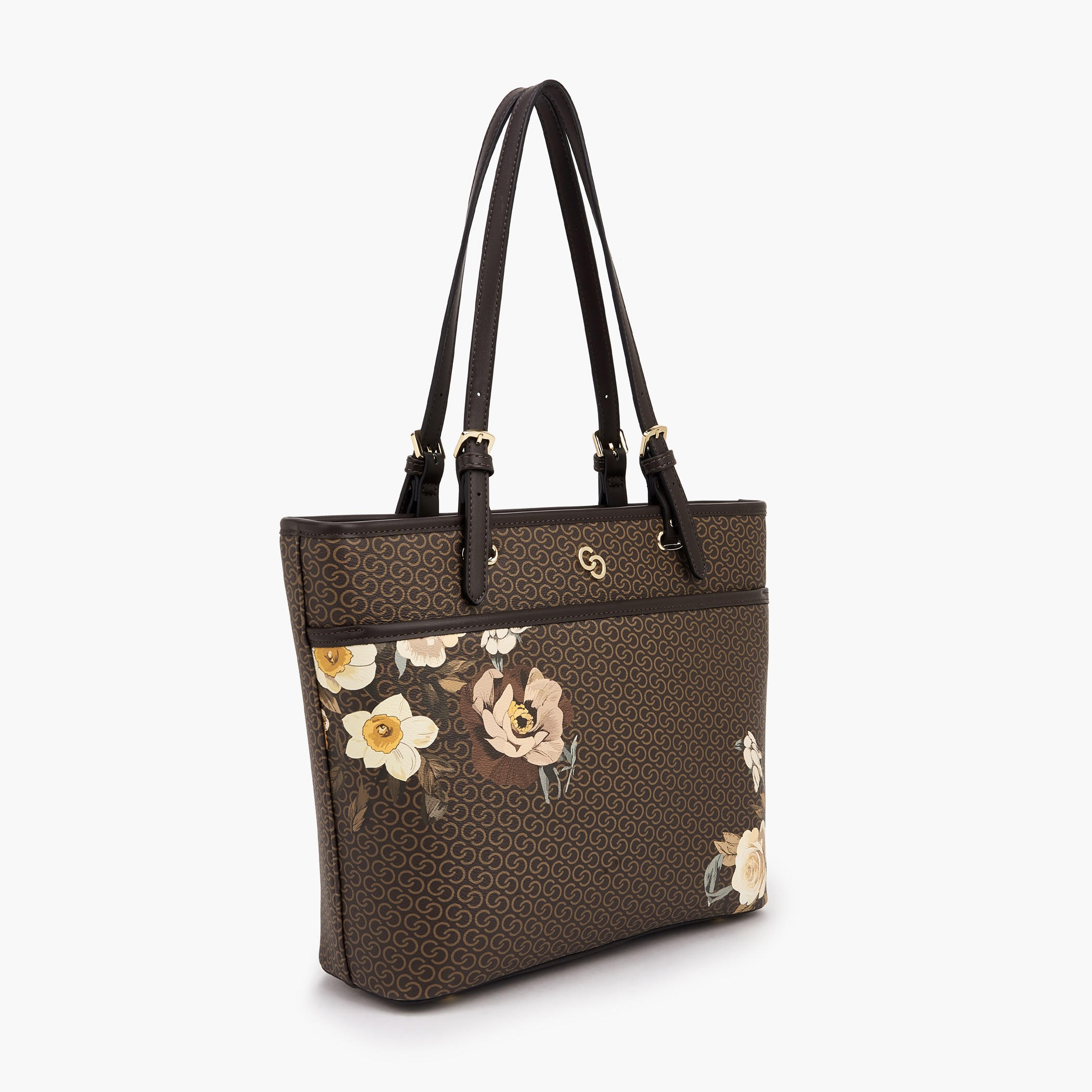 Celeste Monogram Floral Print Tote Bag with Handles-women-bagsandwallets-handbags-image-2