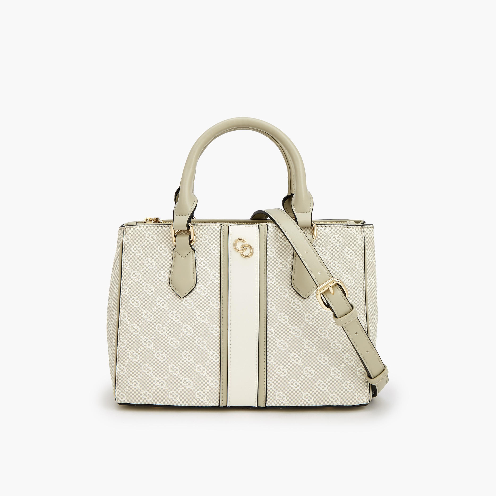 شنطة توتي بطبعات مونوجرام مع حزام قابل للتعديل من سيليست-women-bagsandwallets-handbags-image-1