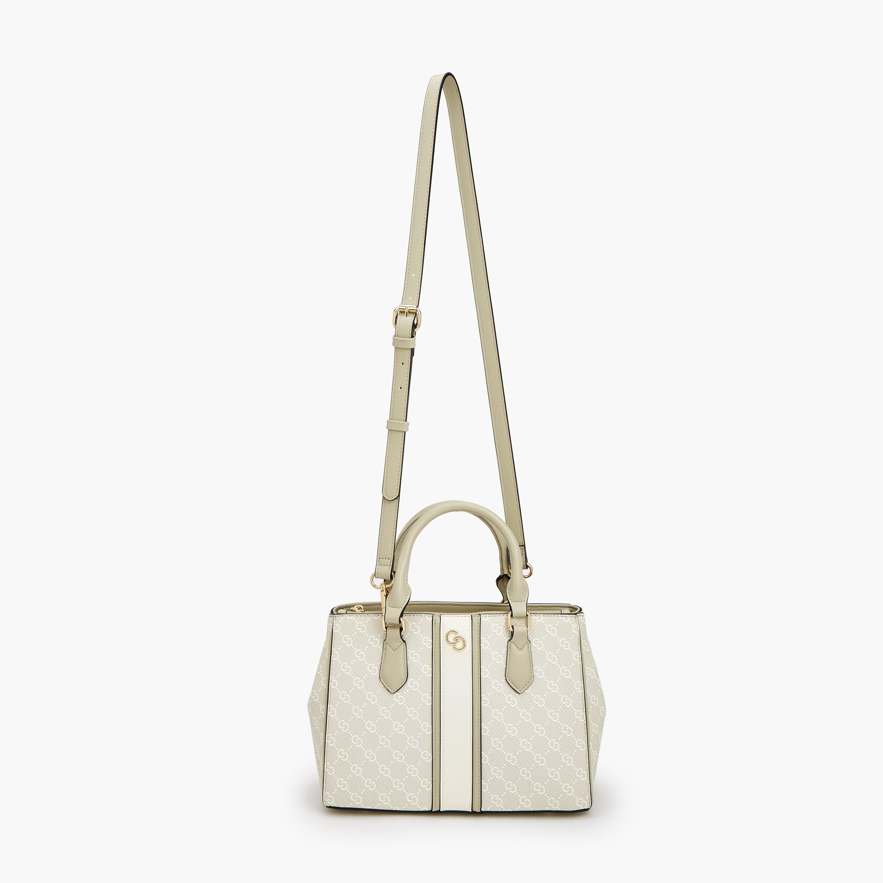 شنطة توتي بطبعات مونوجرام مع حزام قابل للتعديل من سيليست-women-bagsandwallets-handbags-image-3
