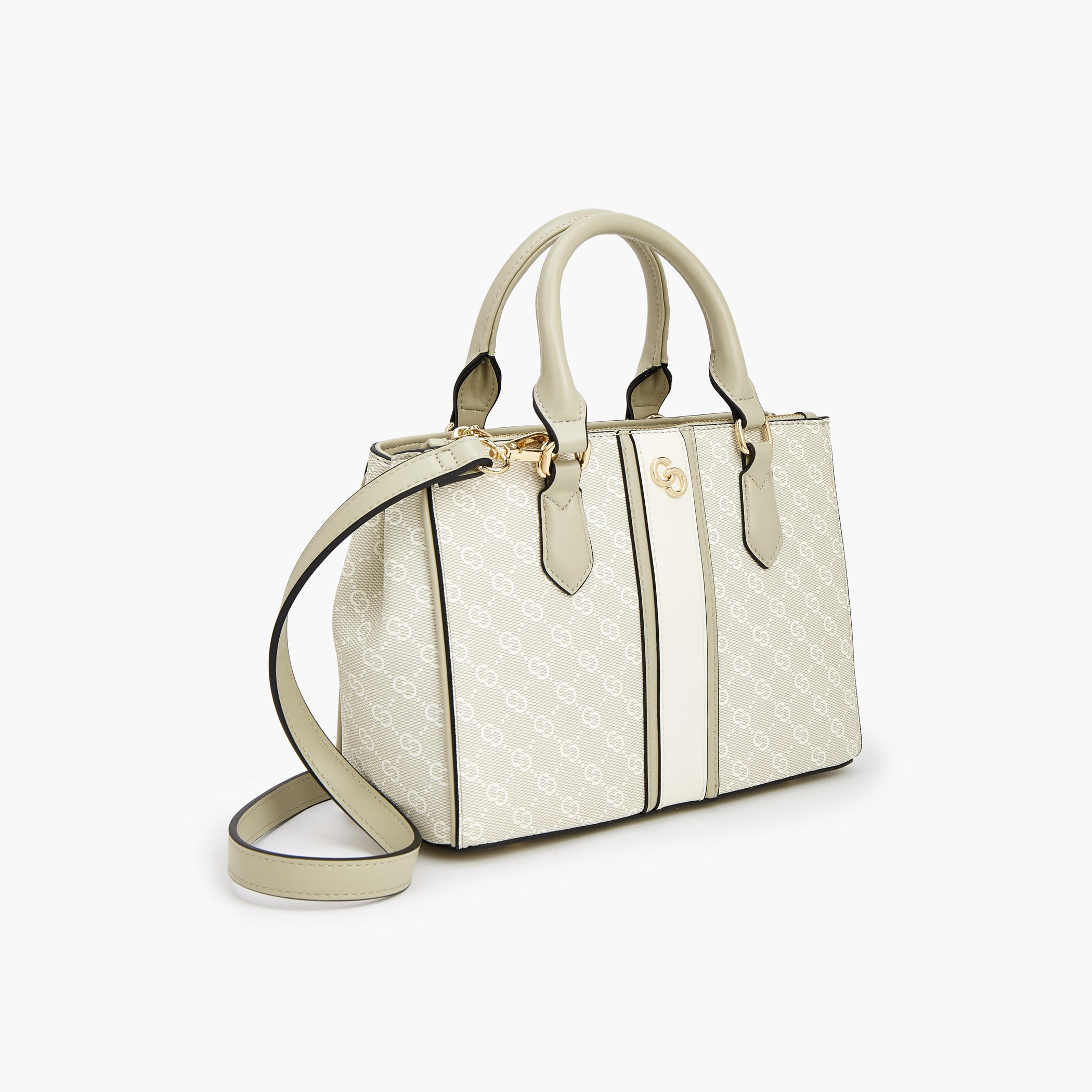 شنطة توتي بطبعات مونوجرام مع حزام قابل للتعديل من سيليست-women-bagsandwallets-handbags-image-4