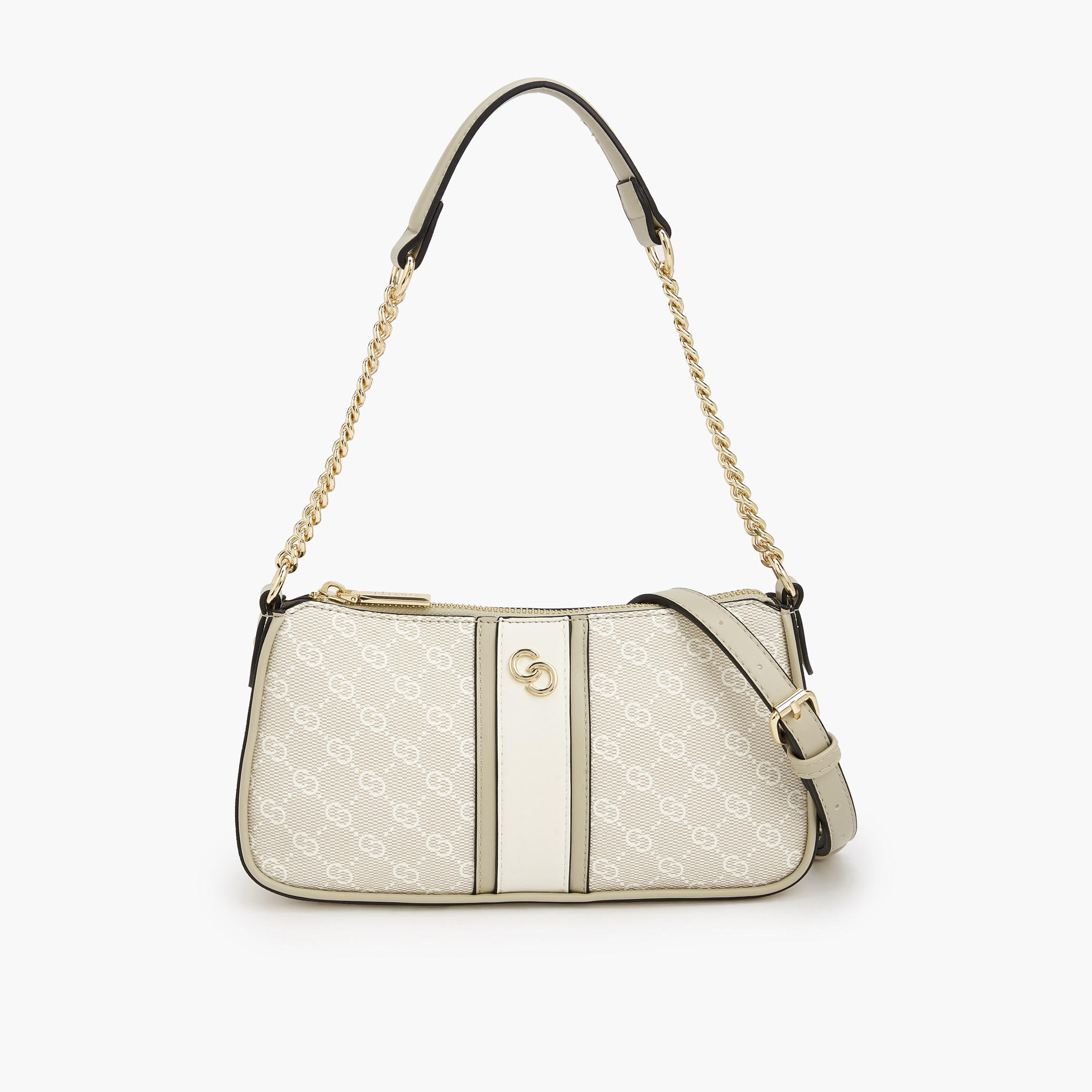 Celeste Printed Shoulder Bag with Zip Closure-women-bagsandwallets-handbags-image-1