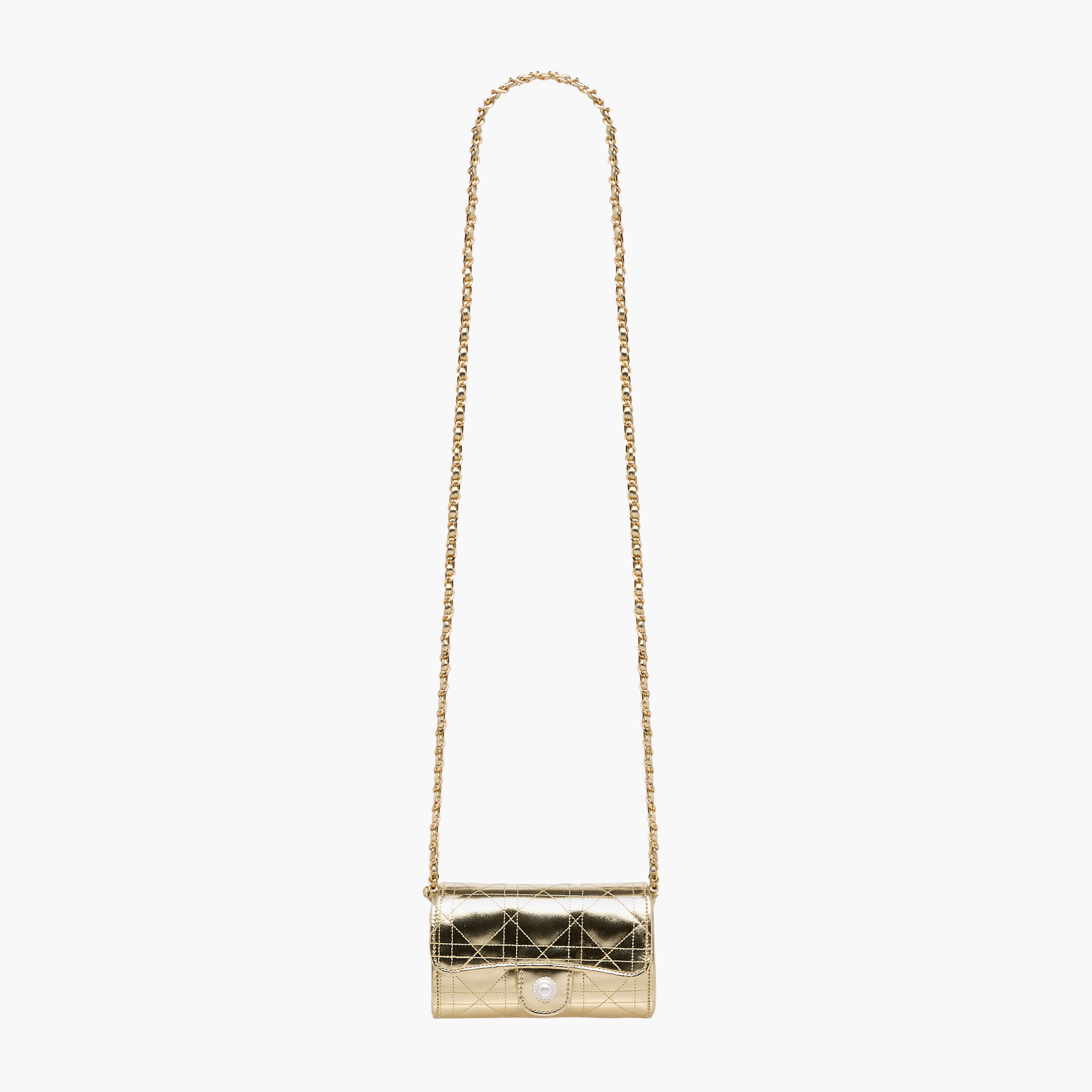 شنطة كروس بودي مبطنة بحزام سلسلة من ليتل ميسي-girls-accessories-bags-image-2